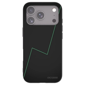 Picasee silikonski črni ovitek za Apple iPhone 17 Pro - Consistency