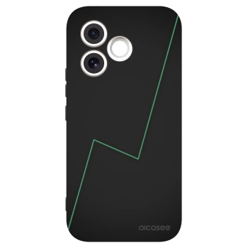 Picasee silikonski črni ovitek za Honor 600 Lite - Consistency