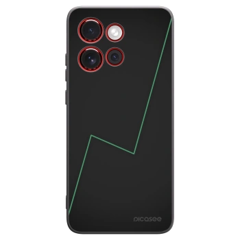 Picasee silikonski črni ovitek za Motorola Edge 60 Neo 5G - Consistency