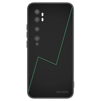 Picasee silikonski črni ovitek za Xiaomi Mi Note 10 (Pro) - Consistency