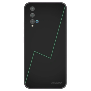 Picasee silikonski črni ovitek za Huawei Nova 5T - Consistency