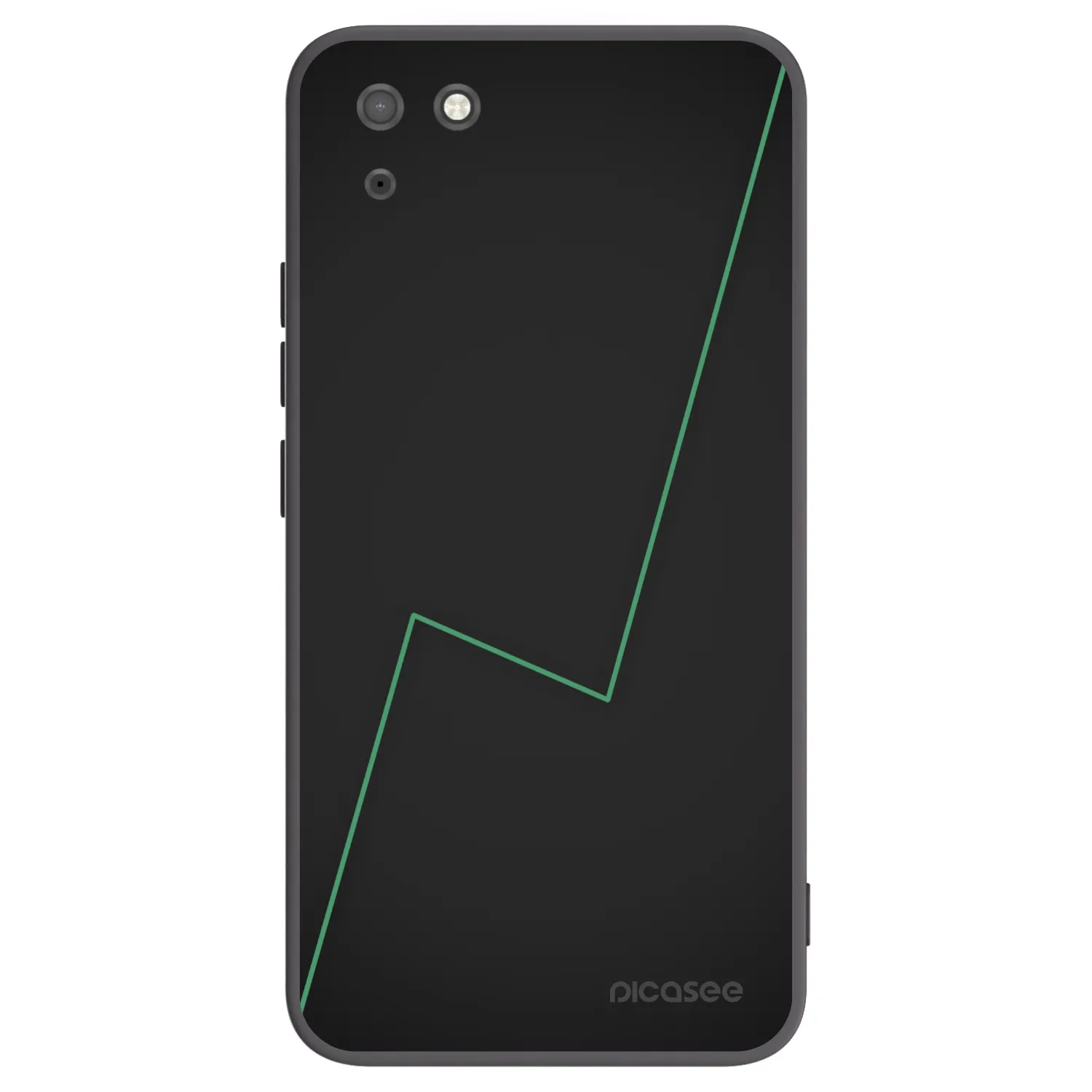 Picasee silikonski črni ovitek za Huawei Y5P - Consistency