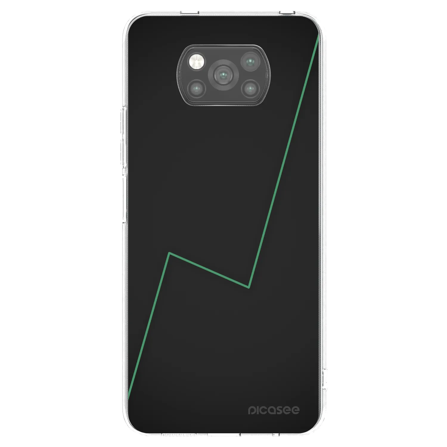 Picasee silikonski črni ovitek za Xiaomi Poco X3 - Consistency