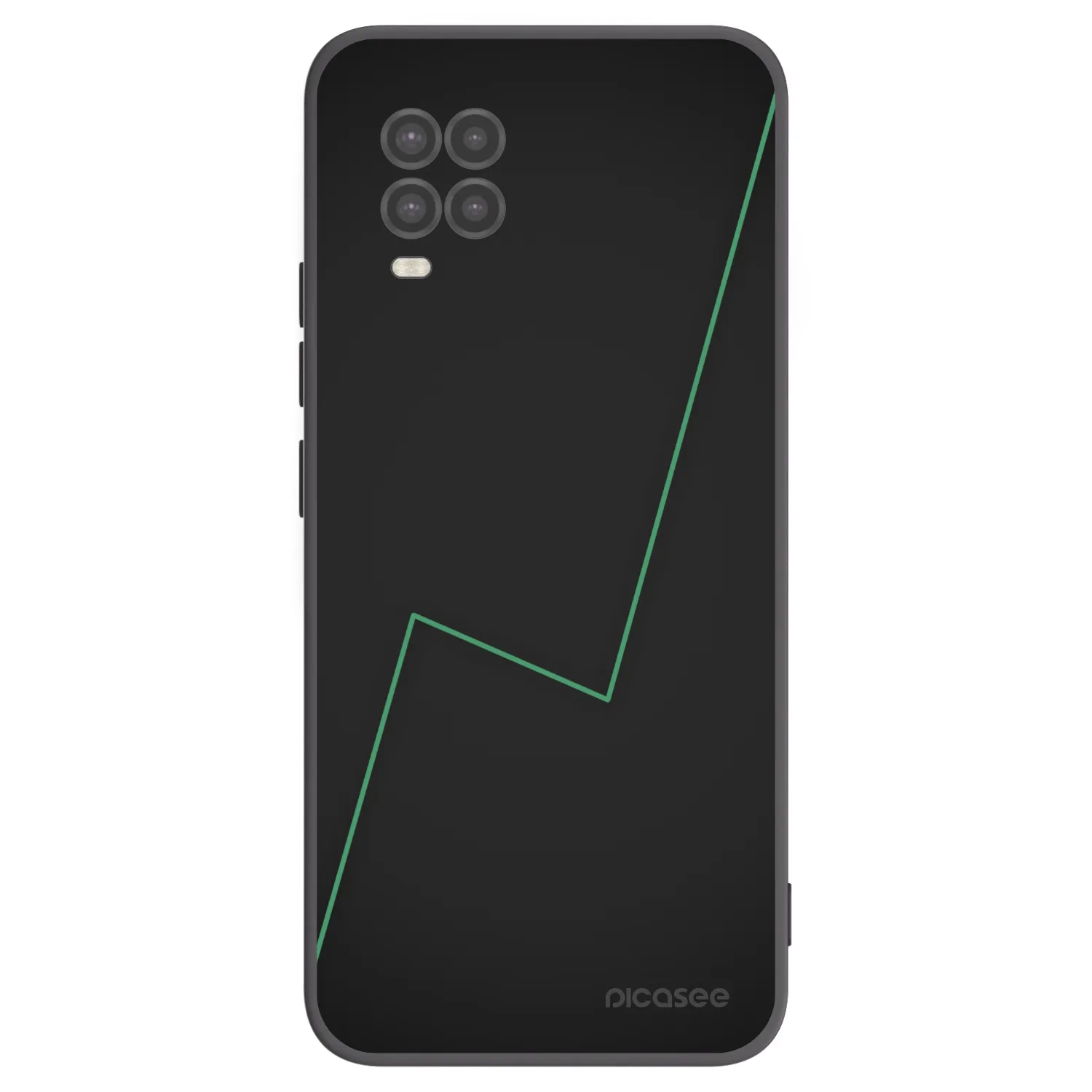 Picasee silikonski črni ovitek za Xiaomi Mi 10 Lite - Consistency