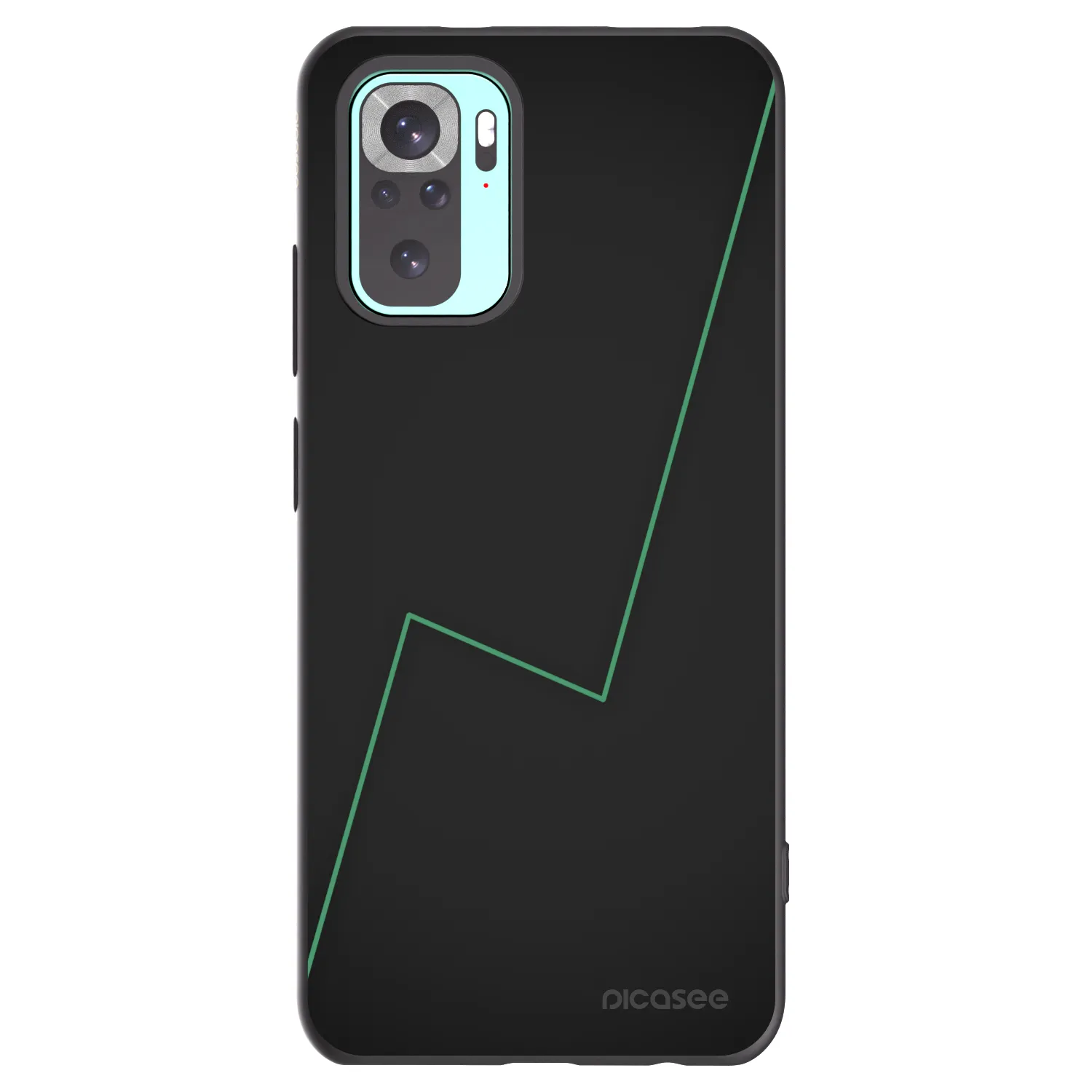 Picasee silikonski črni ovitek za Xiaomi Redmi Note 10 Pro - Consistency