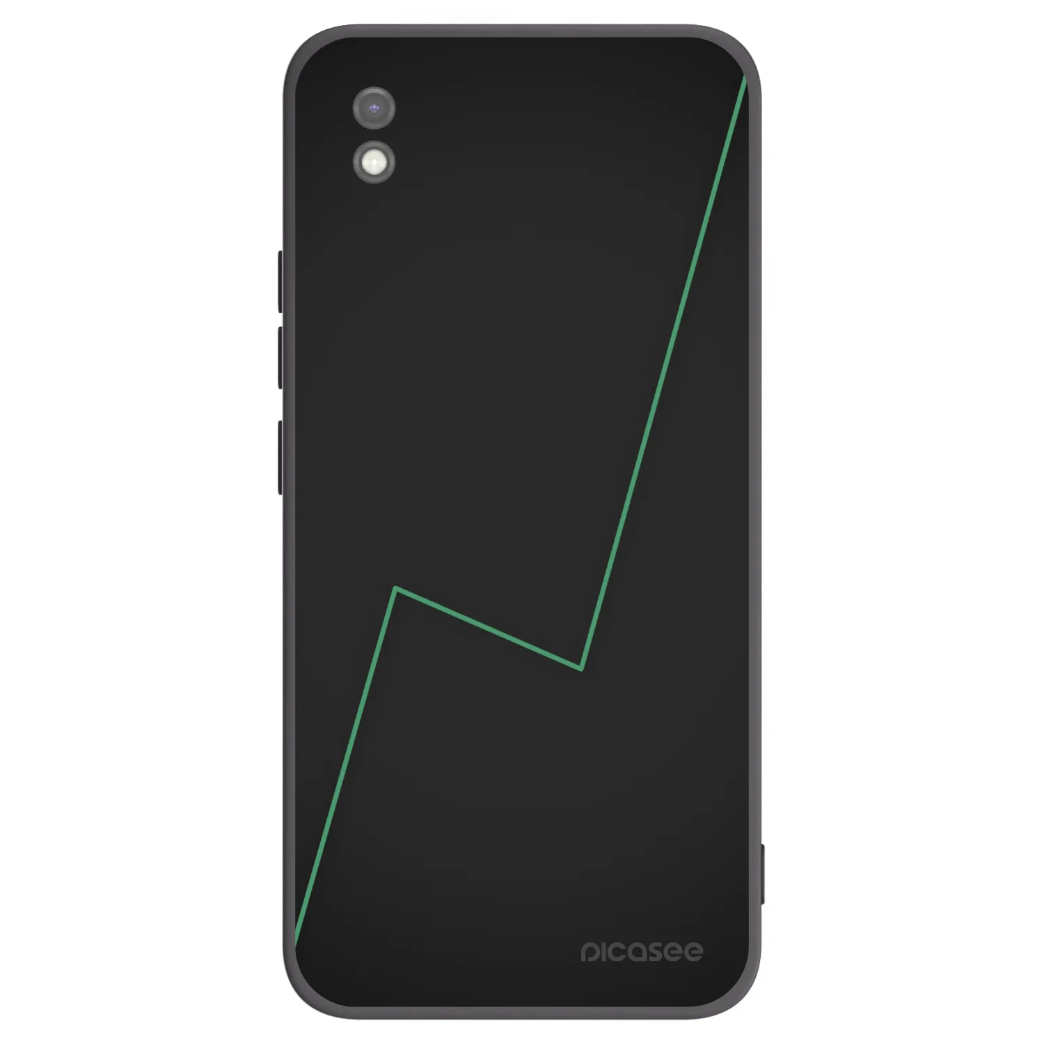 Picasee silikonski črni ovitek za Xiaomi Redmi 9AT - Consistency