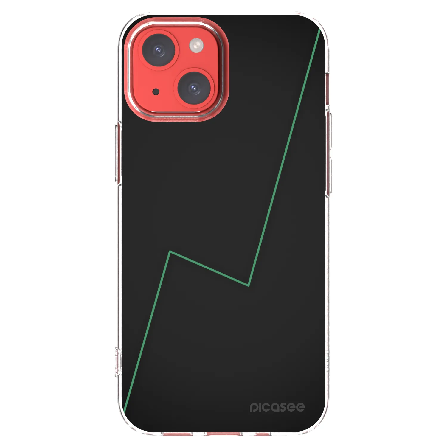 Picasee silikonski prozorni ovitek za Apple iPhone 13 mini - Consistency