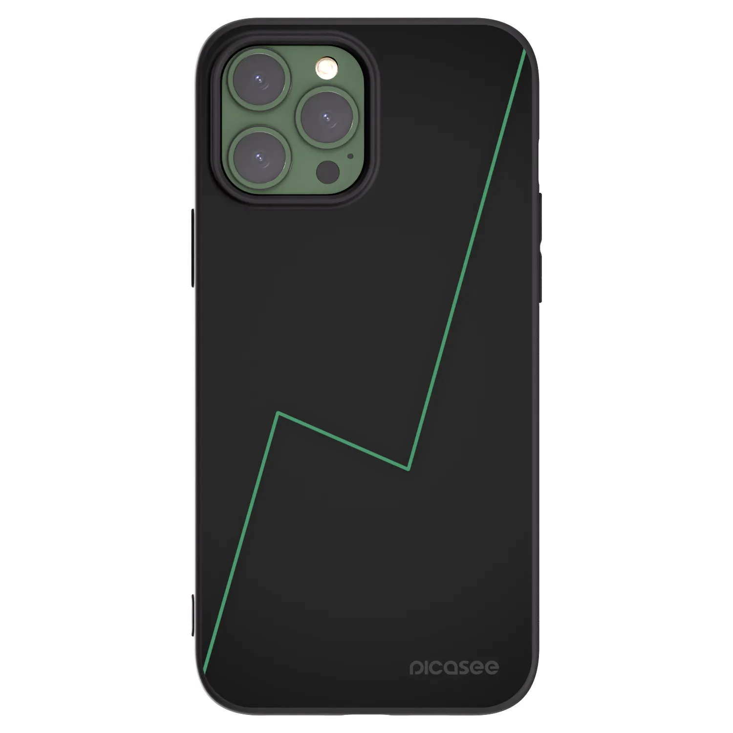 Picasee silikonski črni ovitek za Apple iPhone 13 Pro Max - Consistency