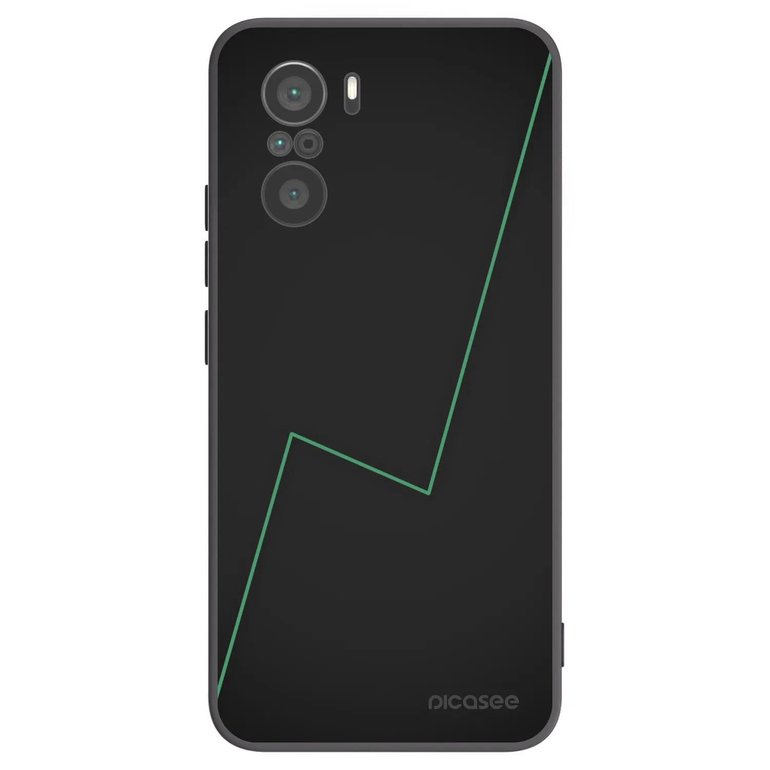Picasee silikonski črni ovitek za Xiaomi Poco F3 - Consistency