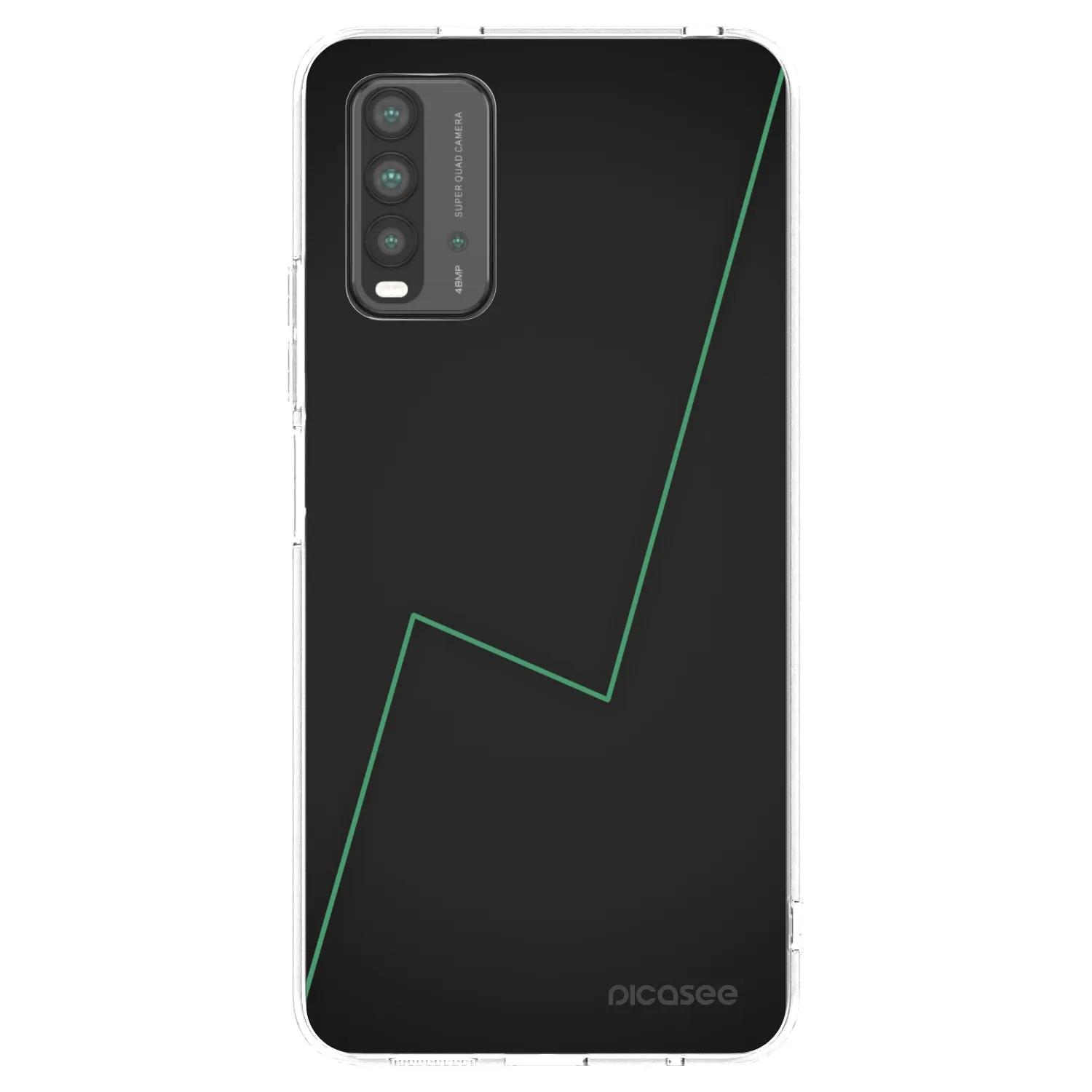 Picasee silikonski črni ovitek za Xiaomi Redmi 9T - Consistency