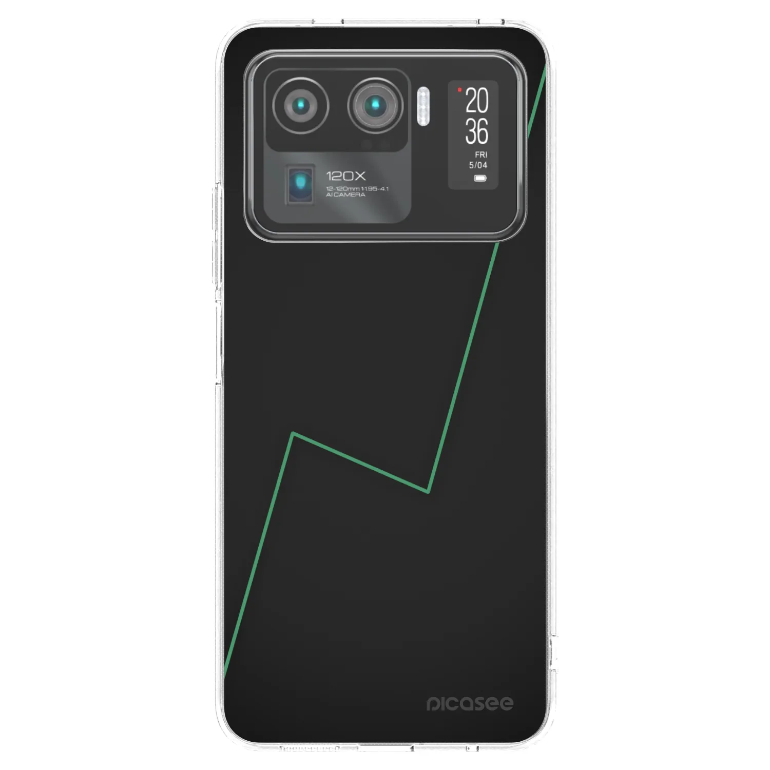 Picasee silikonski prozorni ovitek za Xiaomi Mi 11 Ultra - Consistency