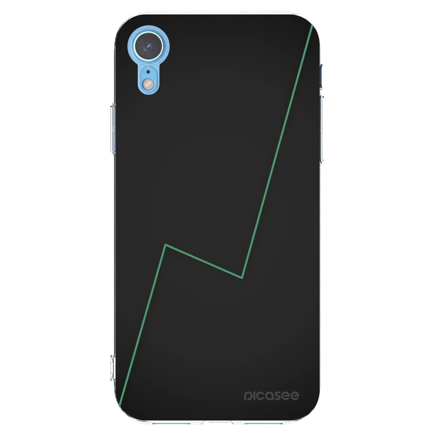 Picasee silikonski prozorni ovitek za Apple iPhone XR - Consistency