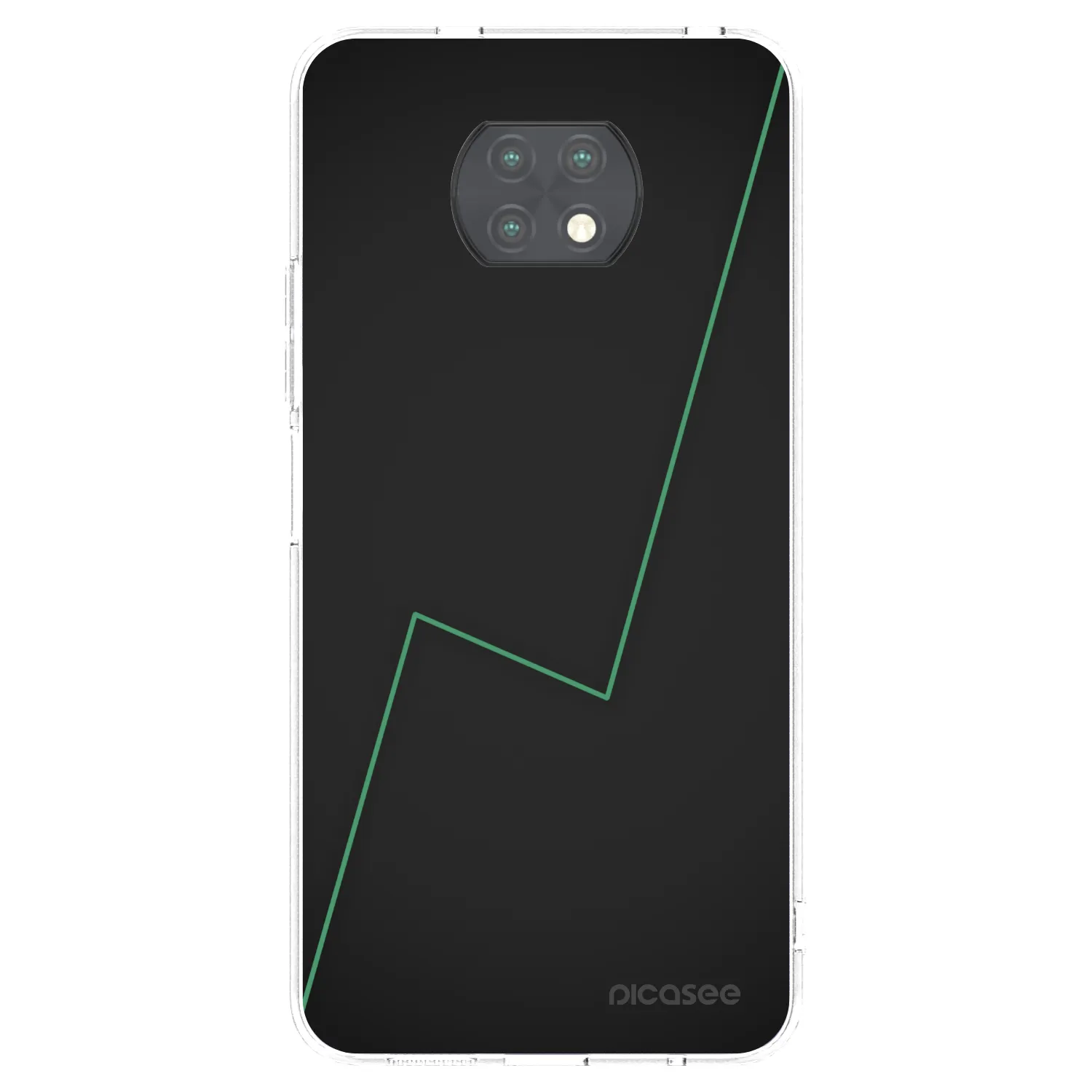 Picasee silikonski prozorni ovitek za Xiaomi Redmi Note 9T - Consistency