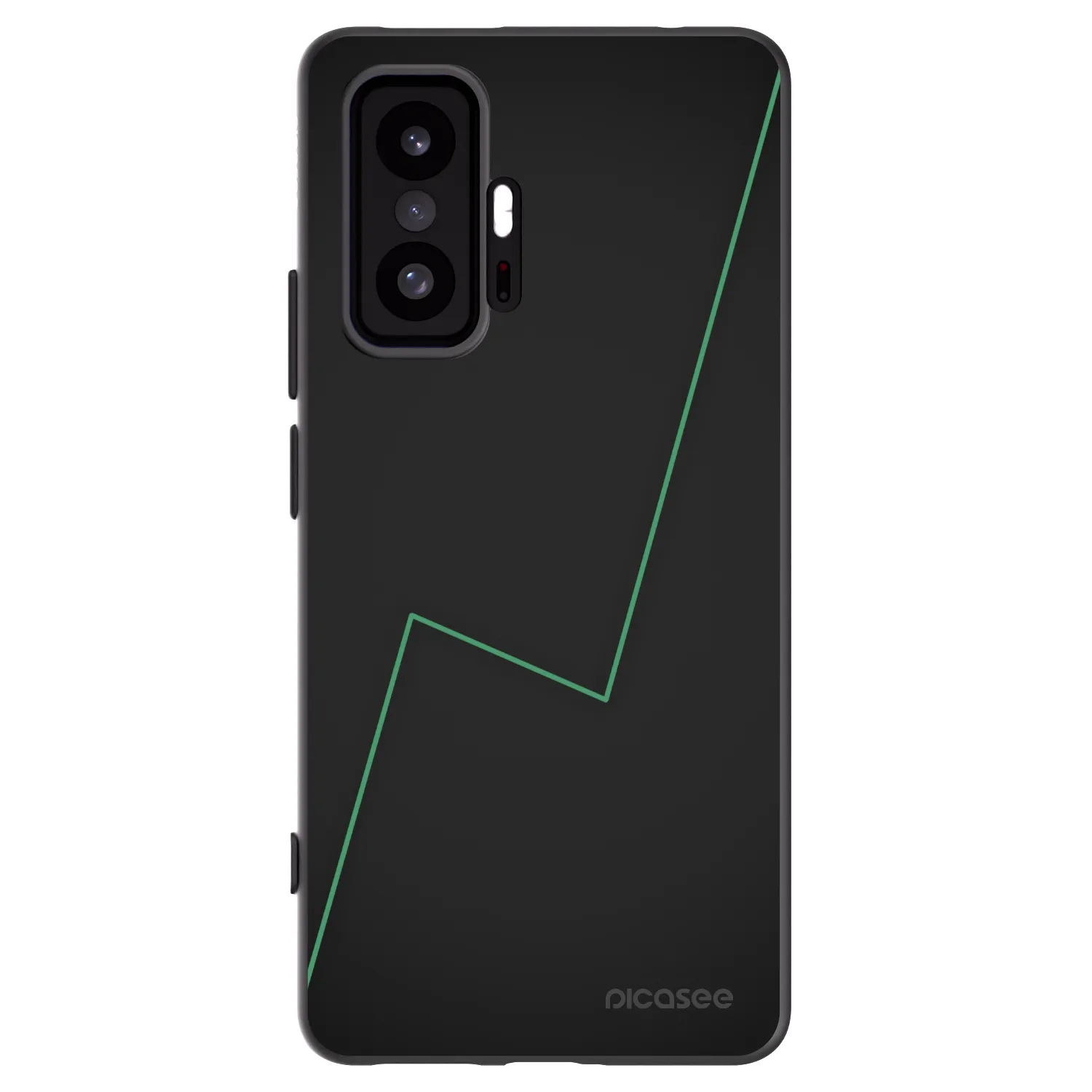 Picasee silikonski črni ovitek za Xiaomi 11T - Consistency