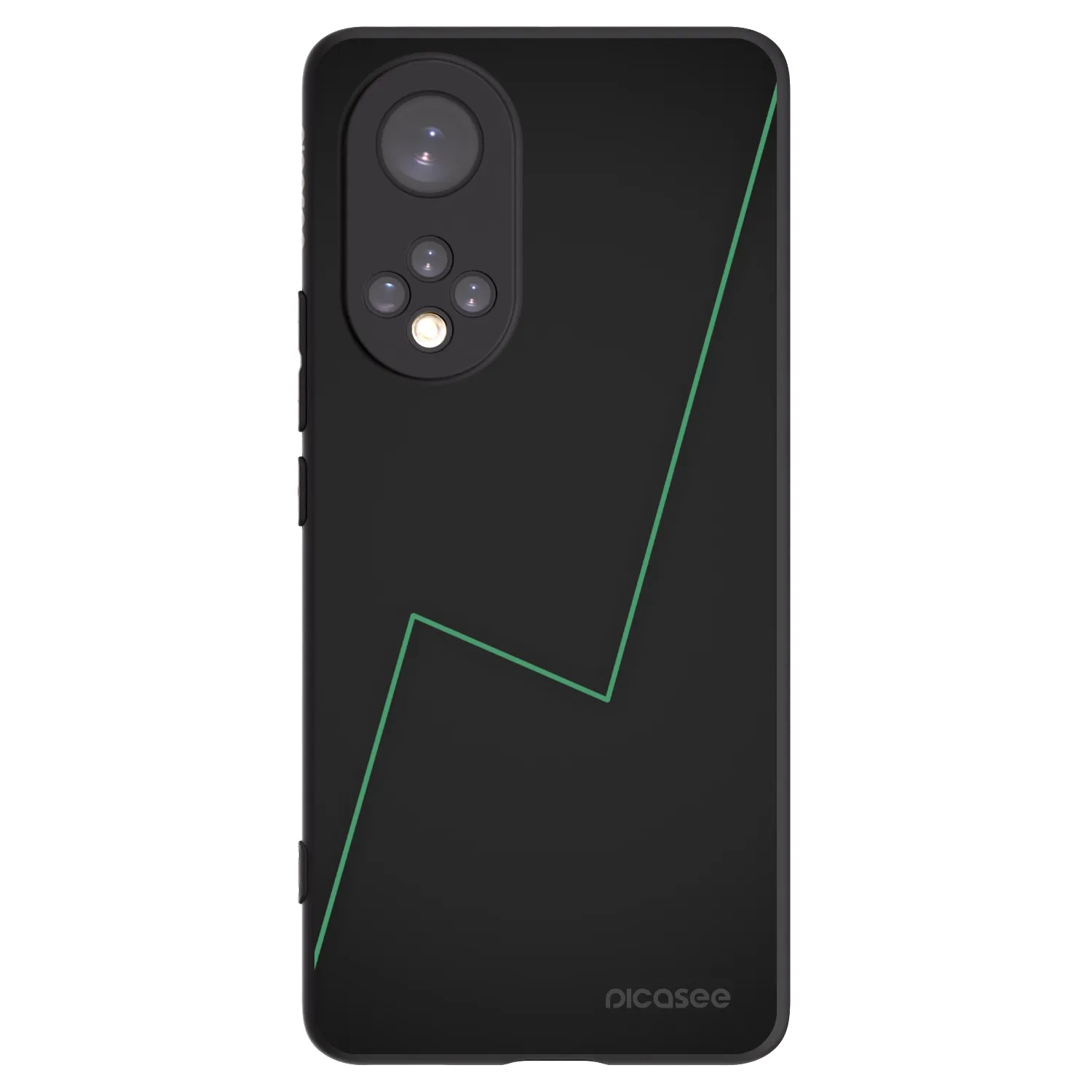 Picasee silikonski črni ovitek za Huawei Nova 9 - Consistency