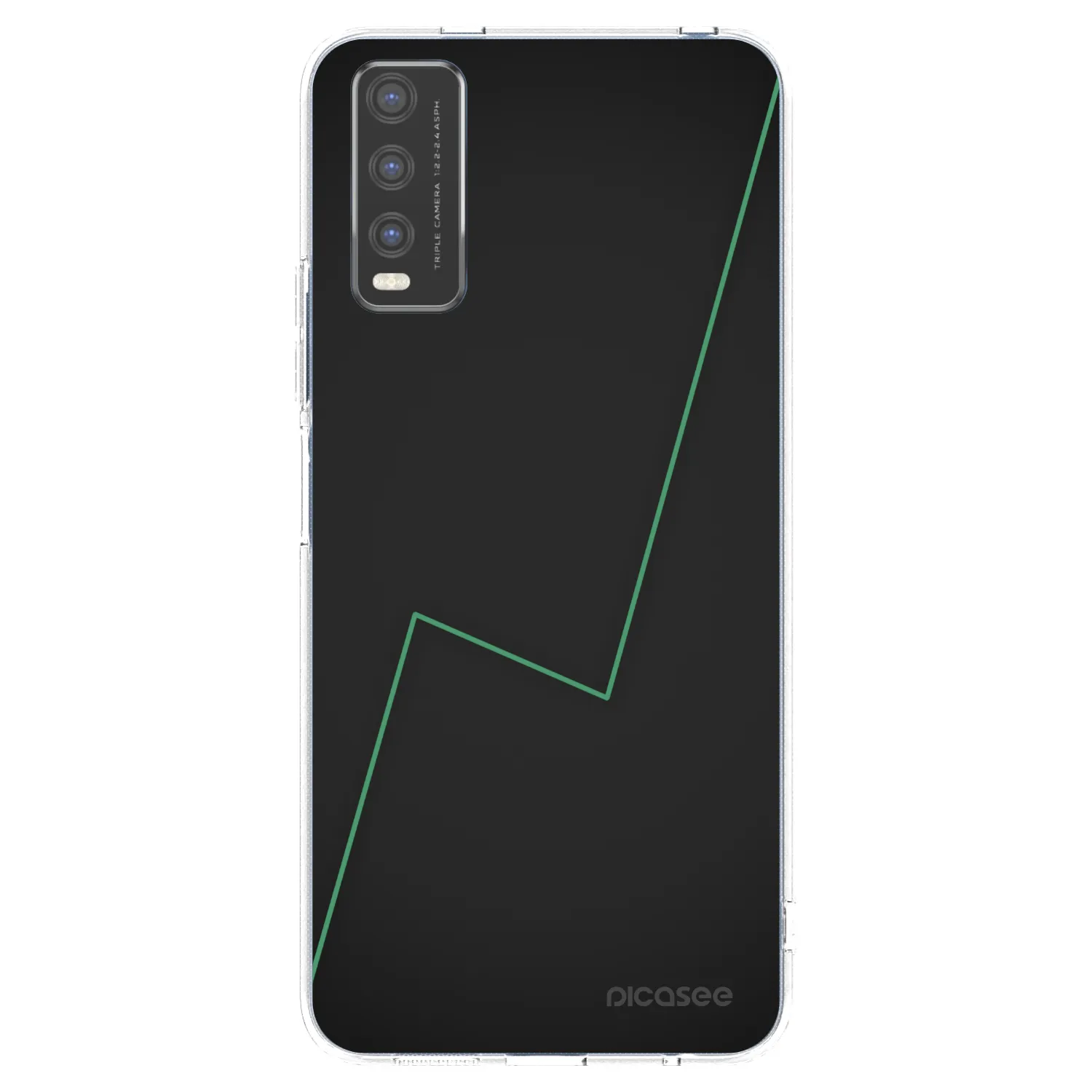 Picasee silikonski prozorni ovitek za Vivo Y20s - Consistency