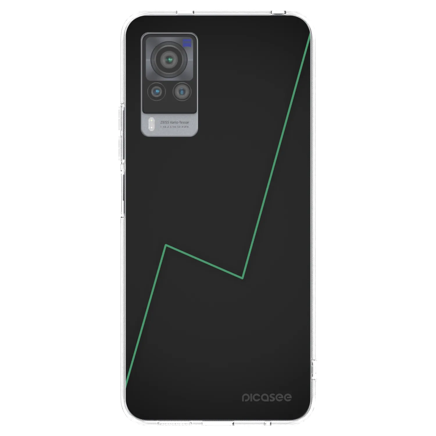 Picasee silikonski prozorni ovitek za Vivo X60 Pro 5G - Consistency