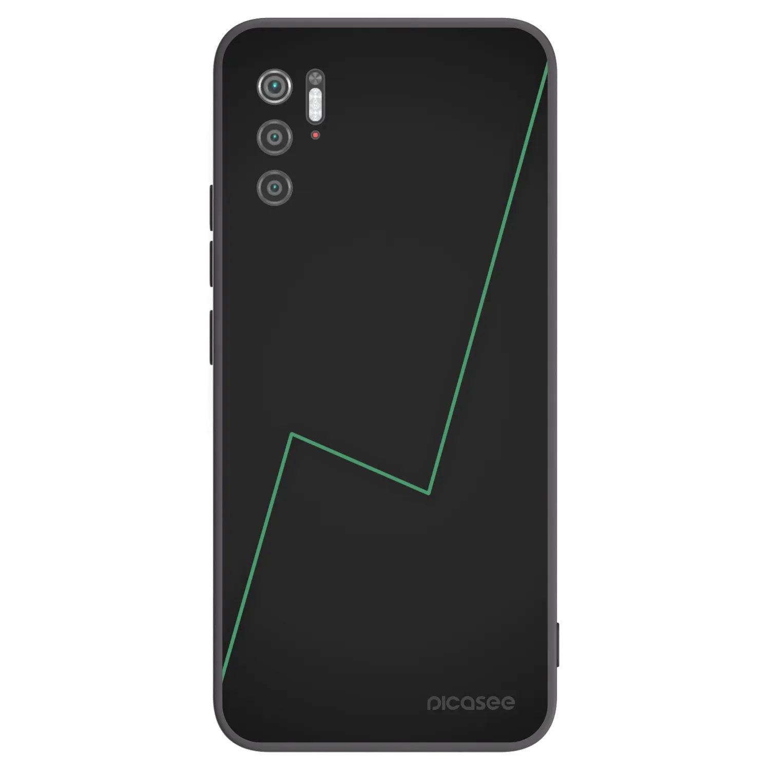 Picasee silikonski črni ovitek za Xiaomi Poco M3 Pro 5G - Consistency