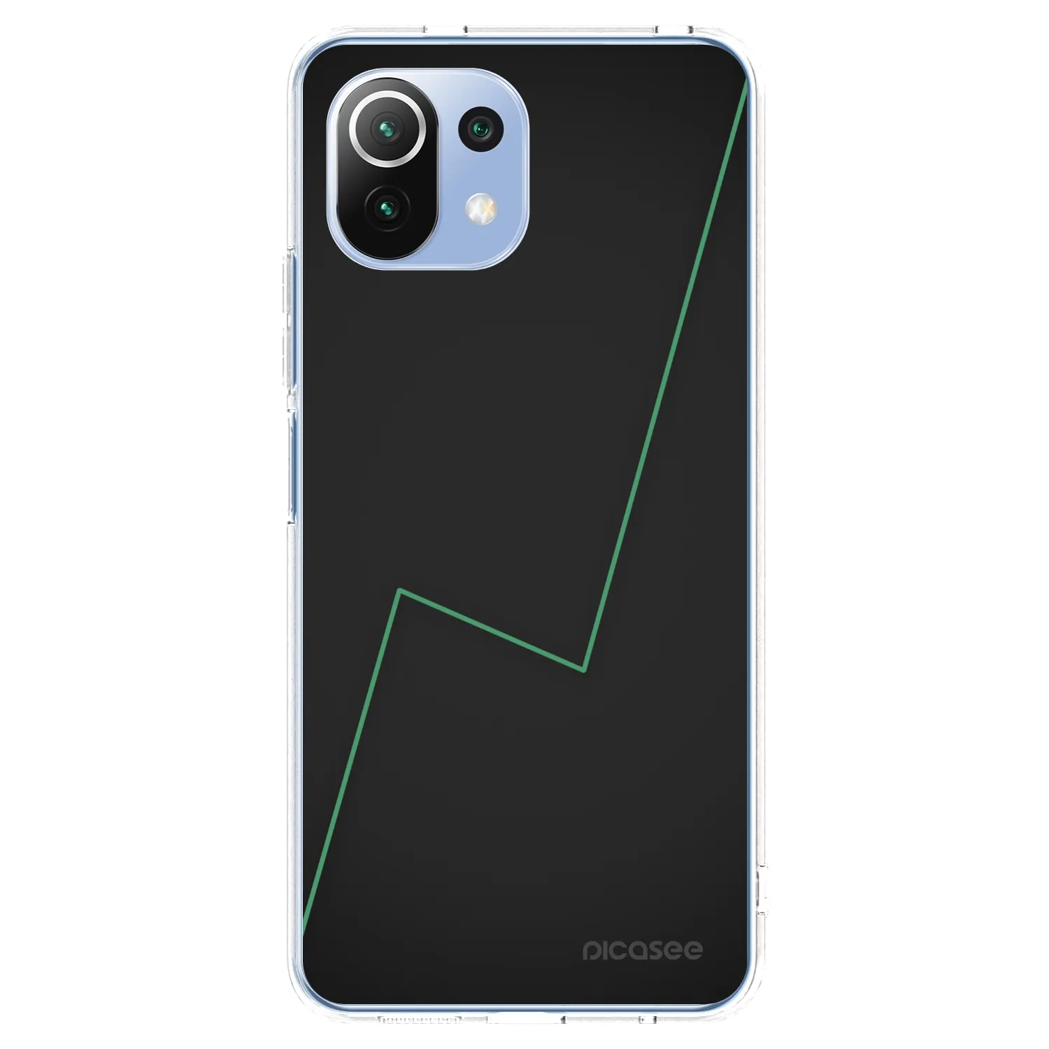 Picasee silikonski prozorni ovitek za Xiaomi 11 Lite 5G NE - Consistency