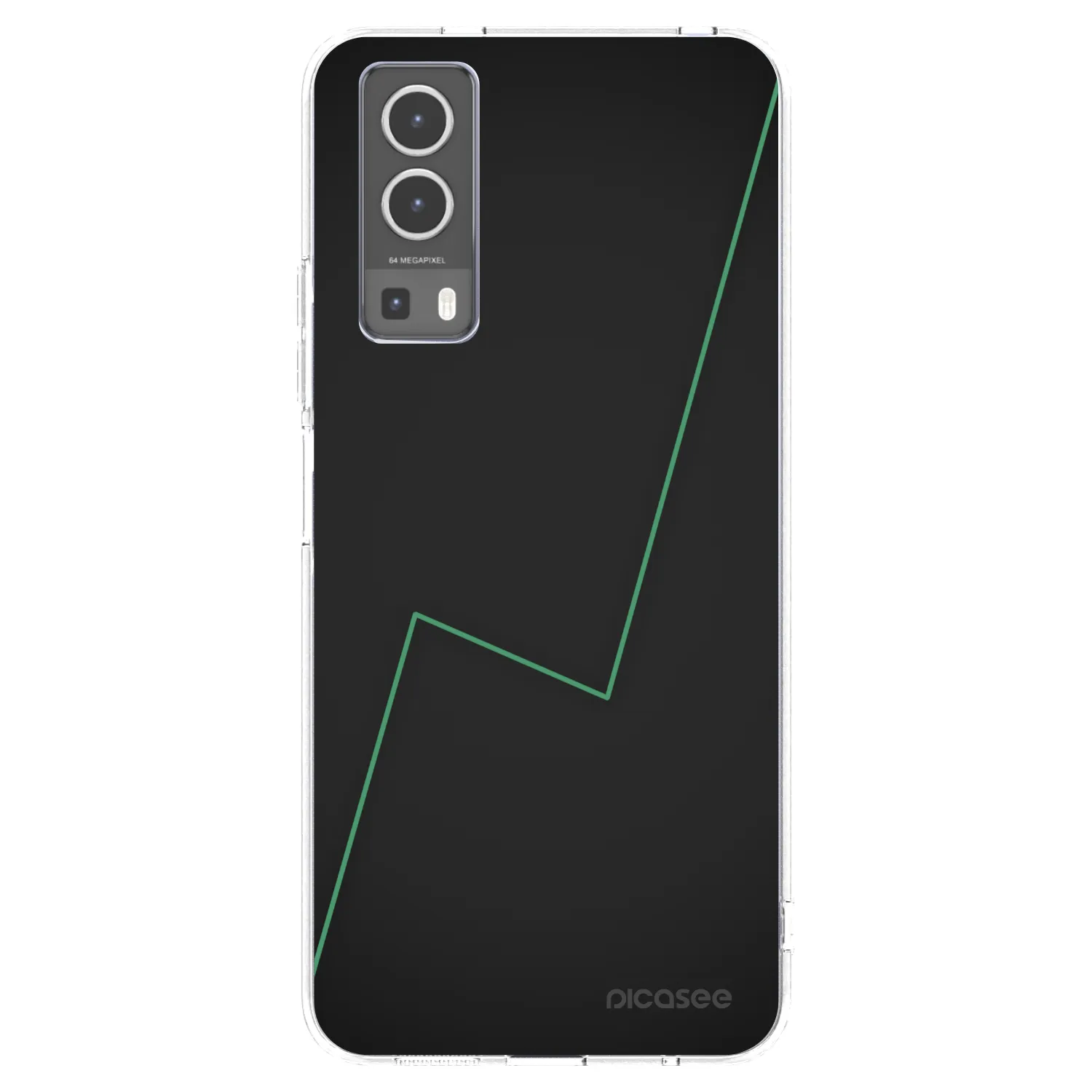 Picasee silikonski prozorni ovitek za Vivo Y72 5G - Consistency