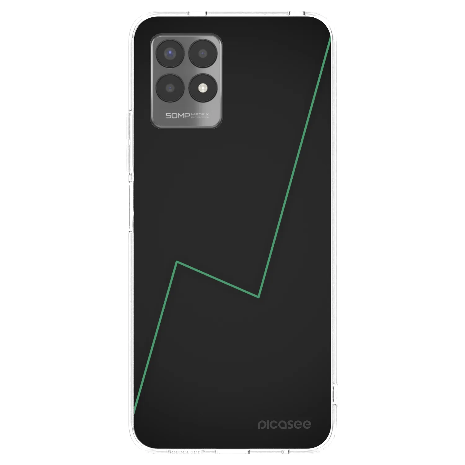 Picasee silikonski prozorni ovitek za Realme 8i - Consistency