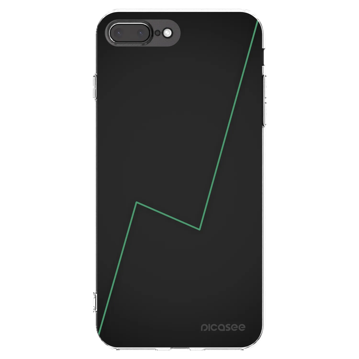 Picasee silikonski prozorni ovitek za Apple iPhone 7 Plus - Consistency