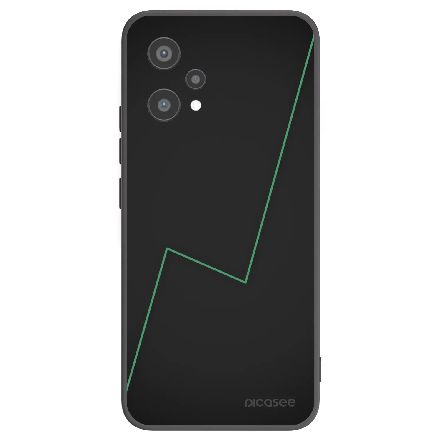 Picasee silikonski črni ovitek za Realme 9 Pro 5G - Consistency
