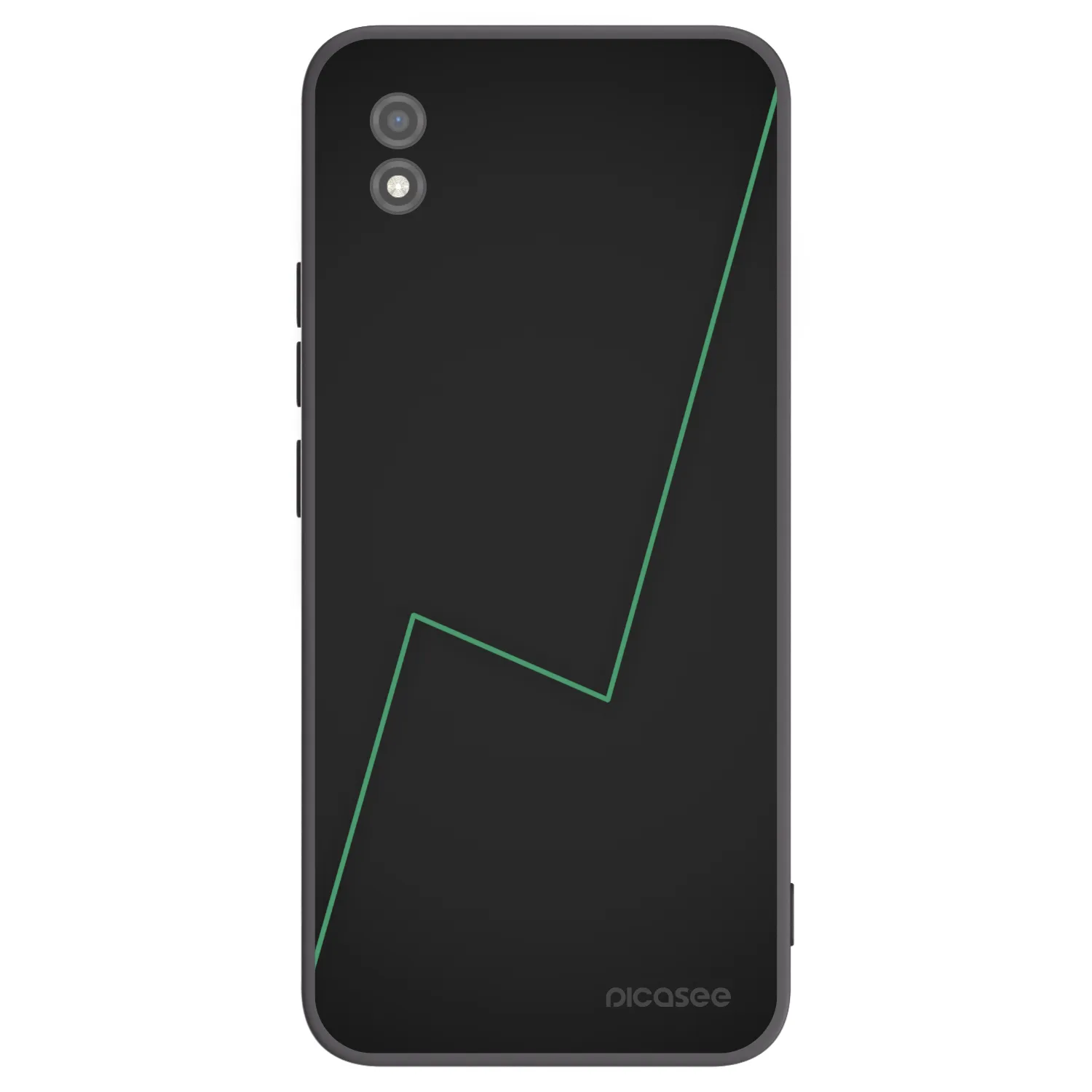 Picasee silikonski črni ovitek za Realme C11 (2021) - Consistency