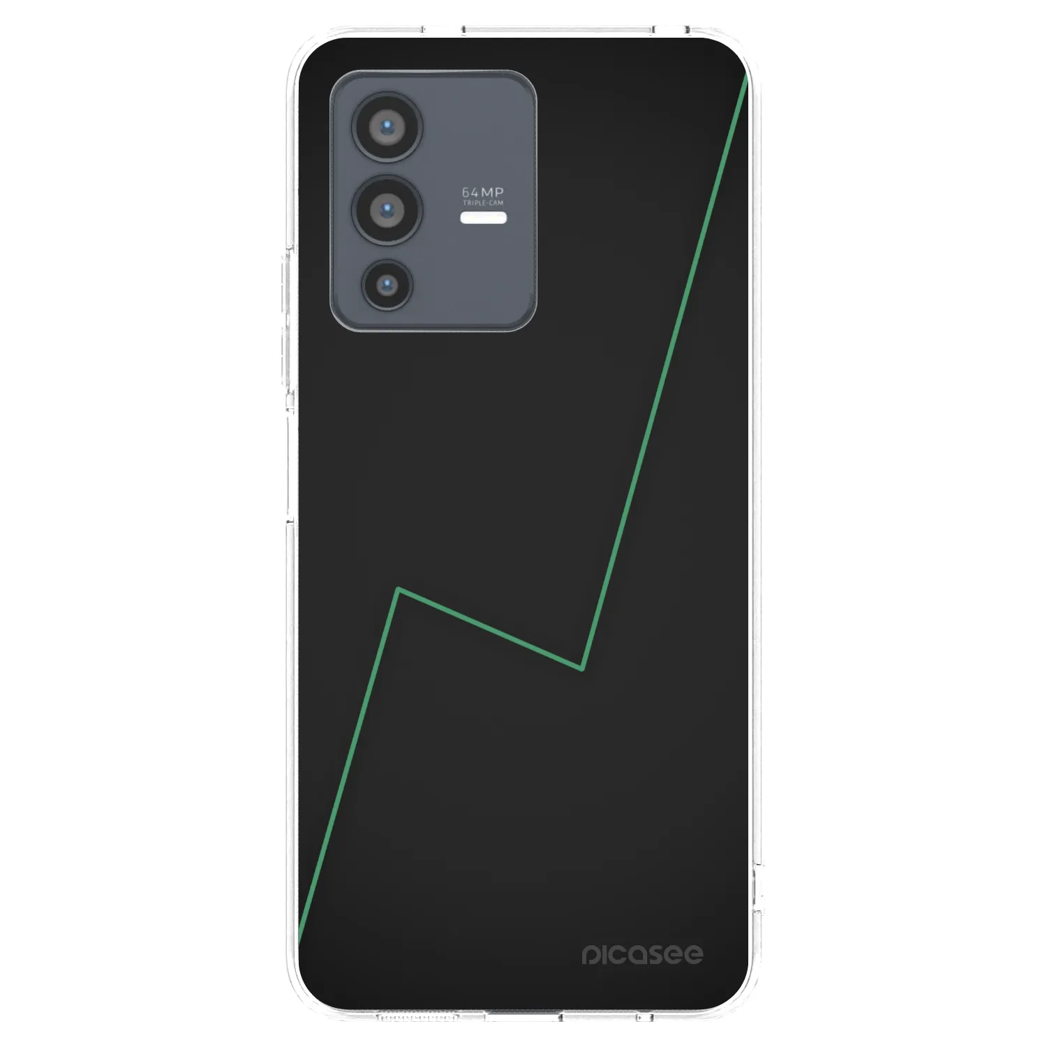 Picasee silikonski prozorni ovitek za Vivo V23 5G - Consistency