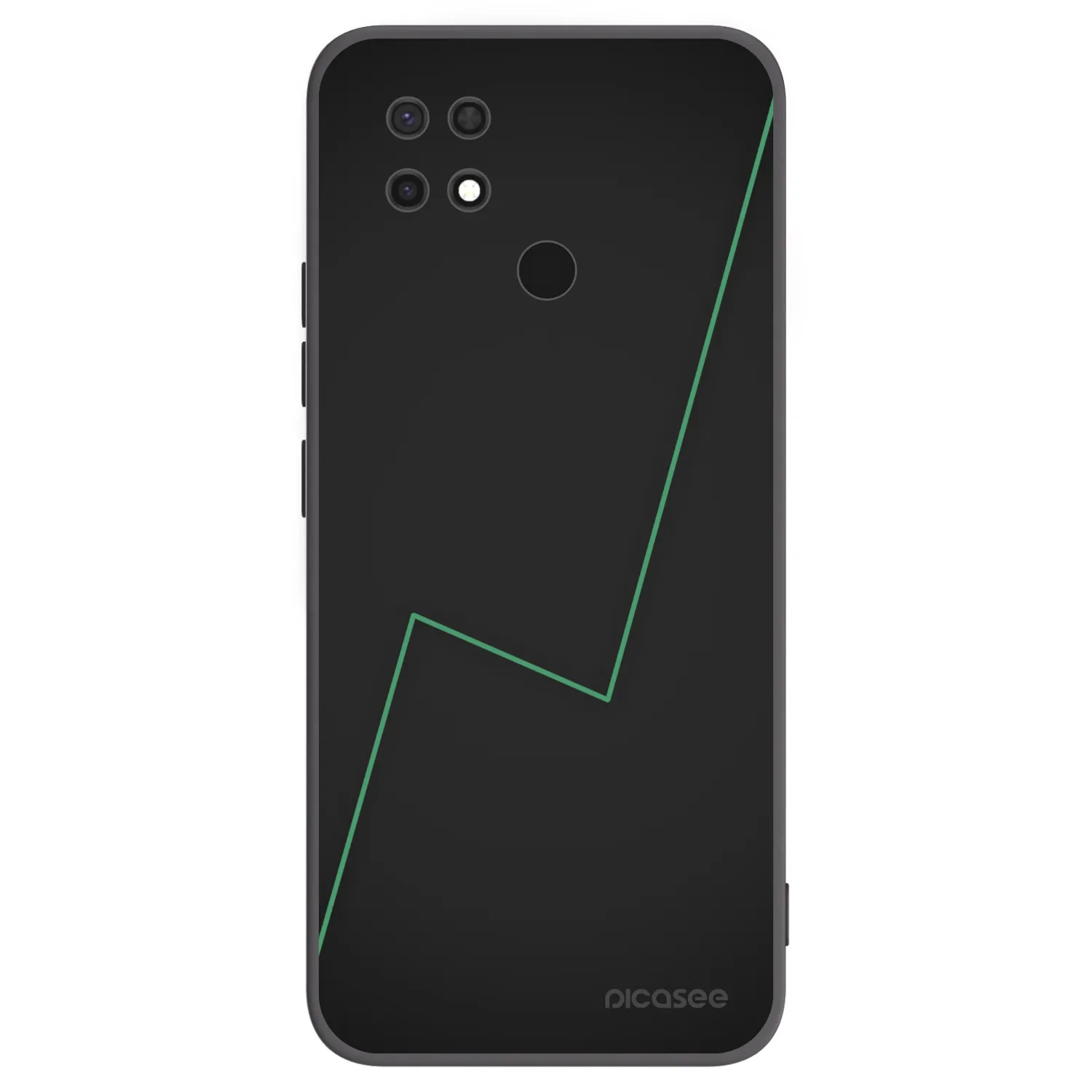 Picasee silikonski črni ovitek za Xiaomi Redmi 10C - Consistency