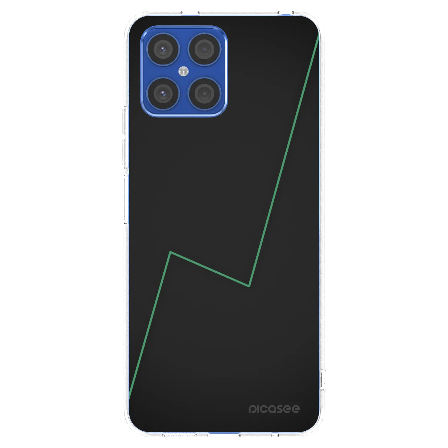 Picasee silikonski prozorni ovitek za Honor X8 4G - Consistency