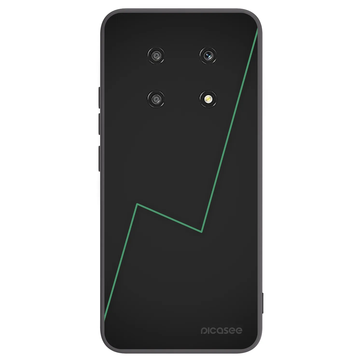 Picasee silikonski črni ovitek za Honor Magic4 Lite 5G - Consistency