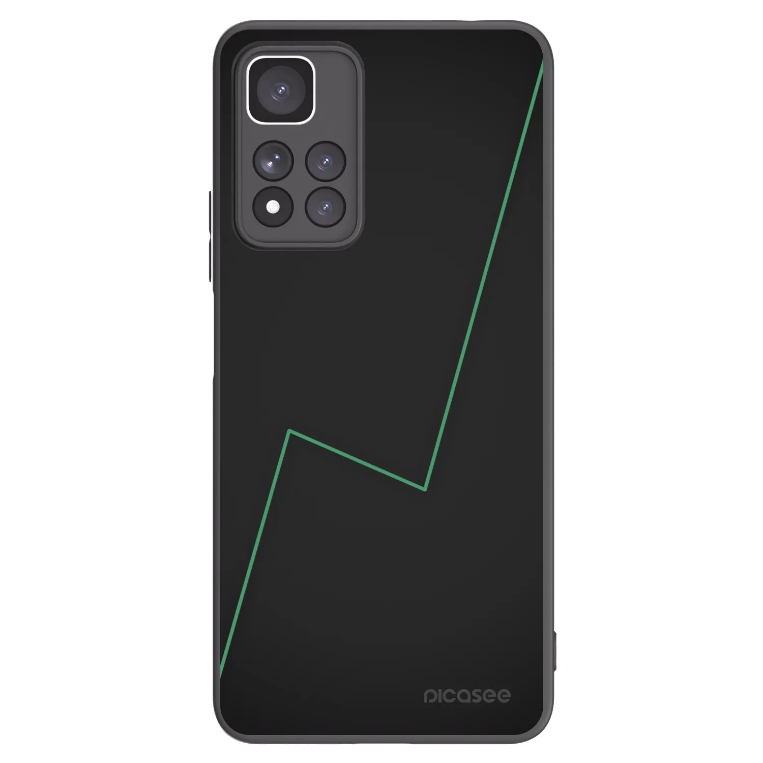 Picasee silikonski črni ovitek za Xiaomi Redmi Note 11 Pro+ 5G - Consistency
