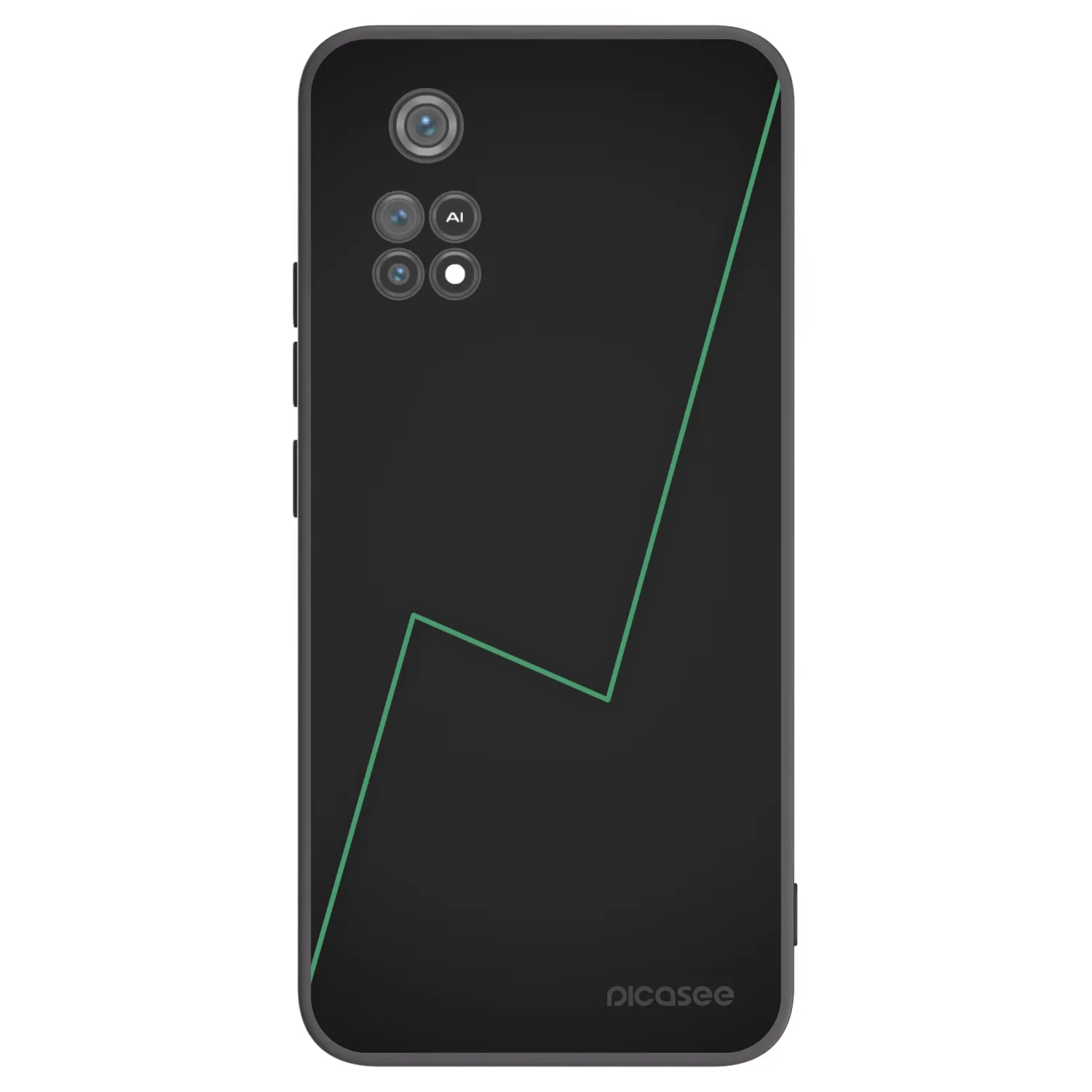 Picasee silikonski črni ovitek za Xiaomi Poco M4 Pro - Consistency