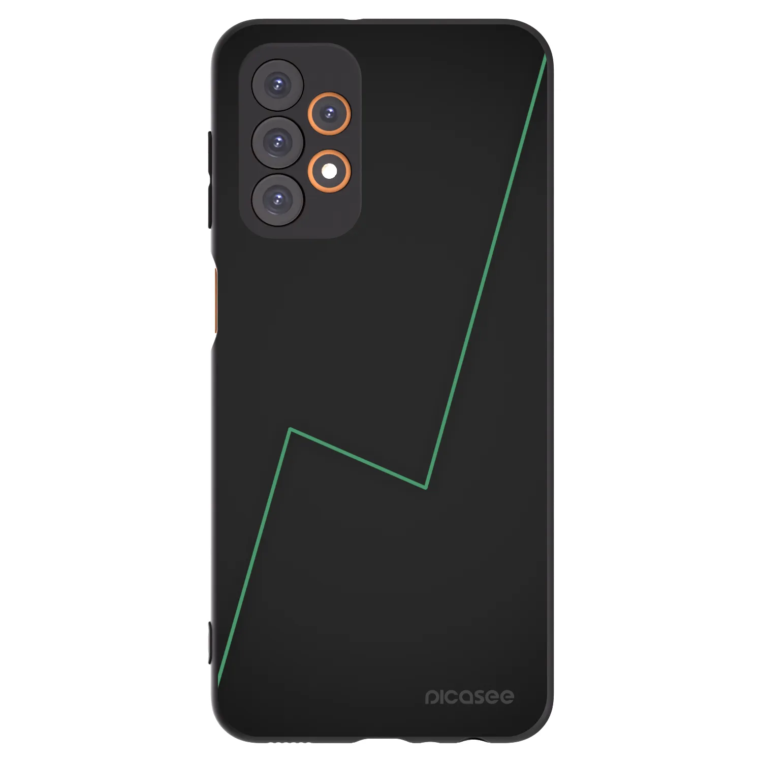 Picasee silikonski črni ovitek za Samsung Galaxy A23 A236B 5G - Consistency