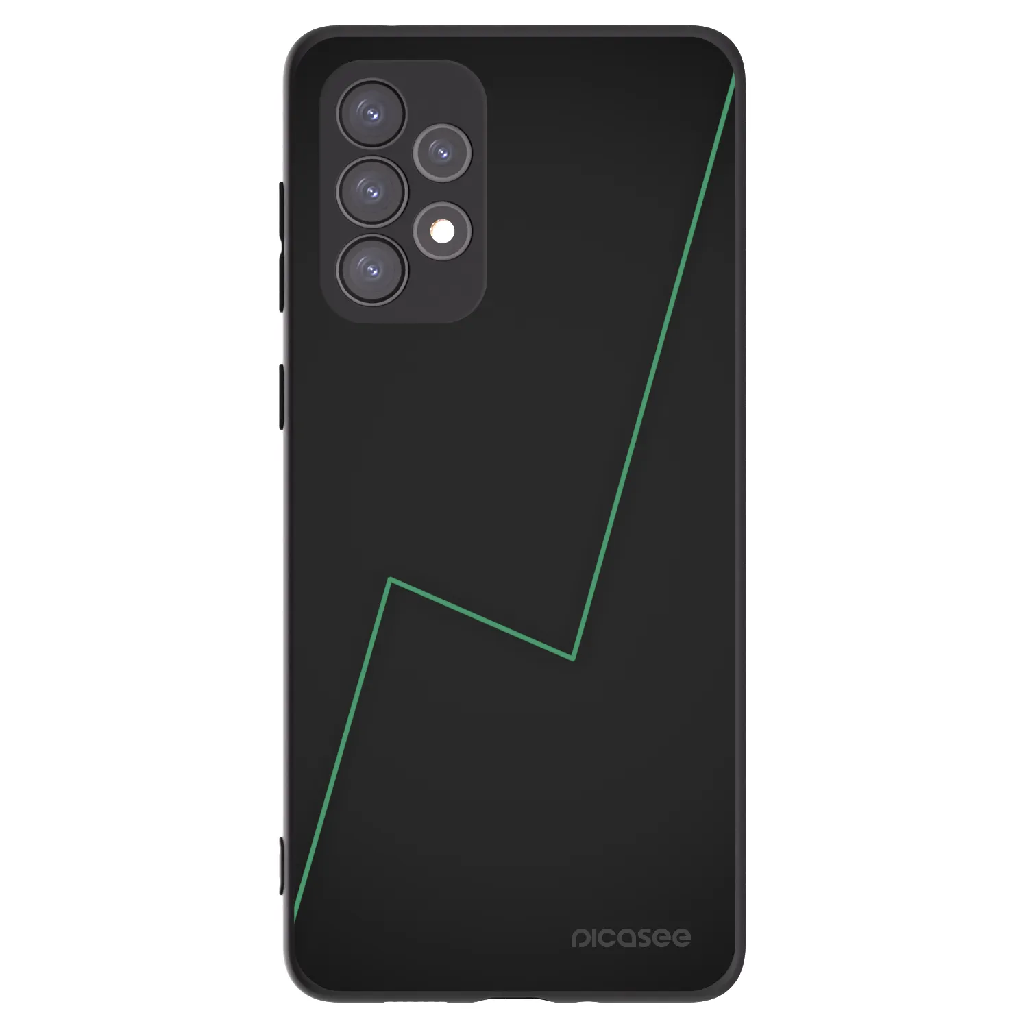 Picasee silikonski črni ovitek za Samsung Galaxy A73 5G - Consistency