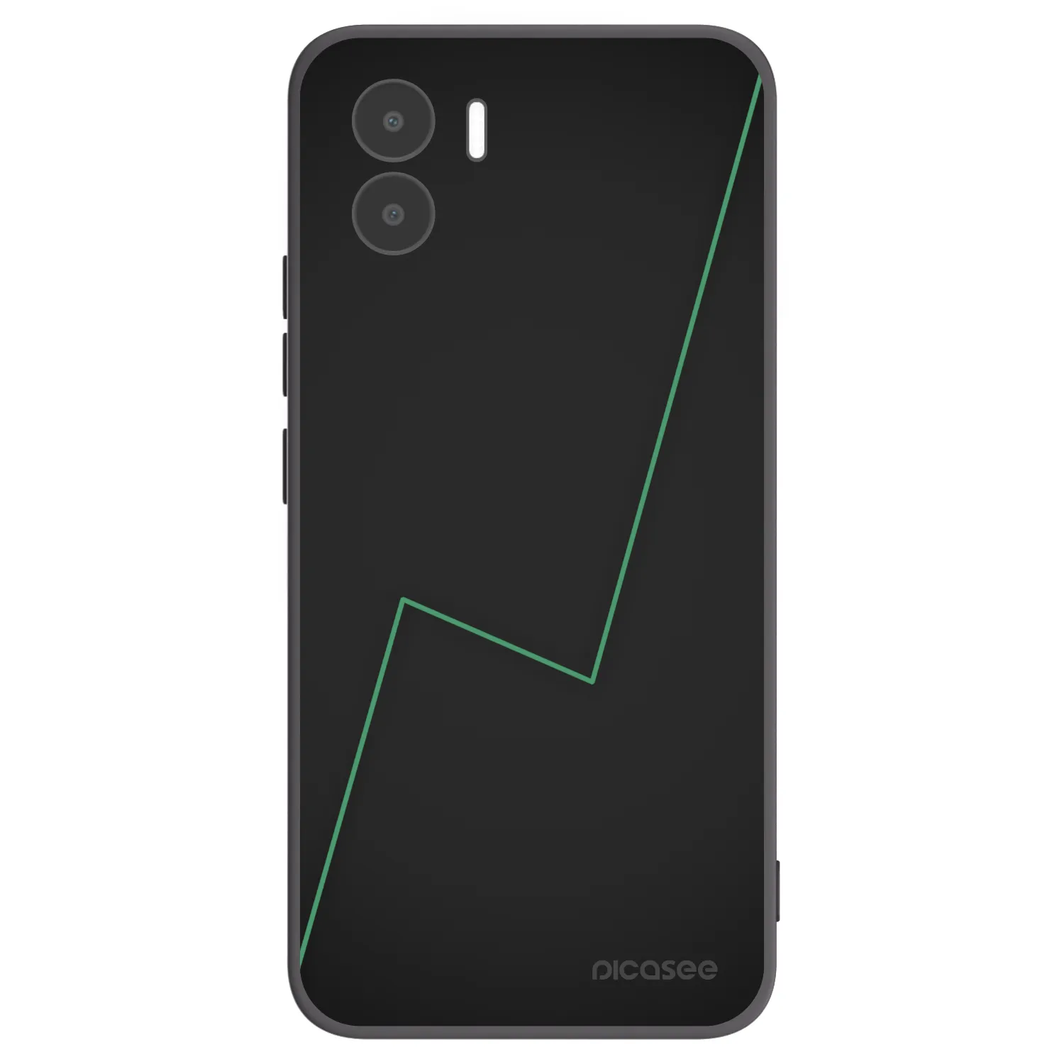 Picasee silikonski črni ovitek za Xiaomi Redmi A1 - Consistency