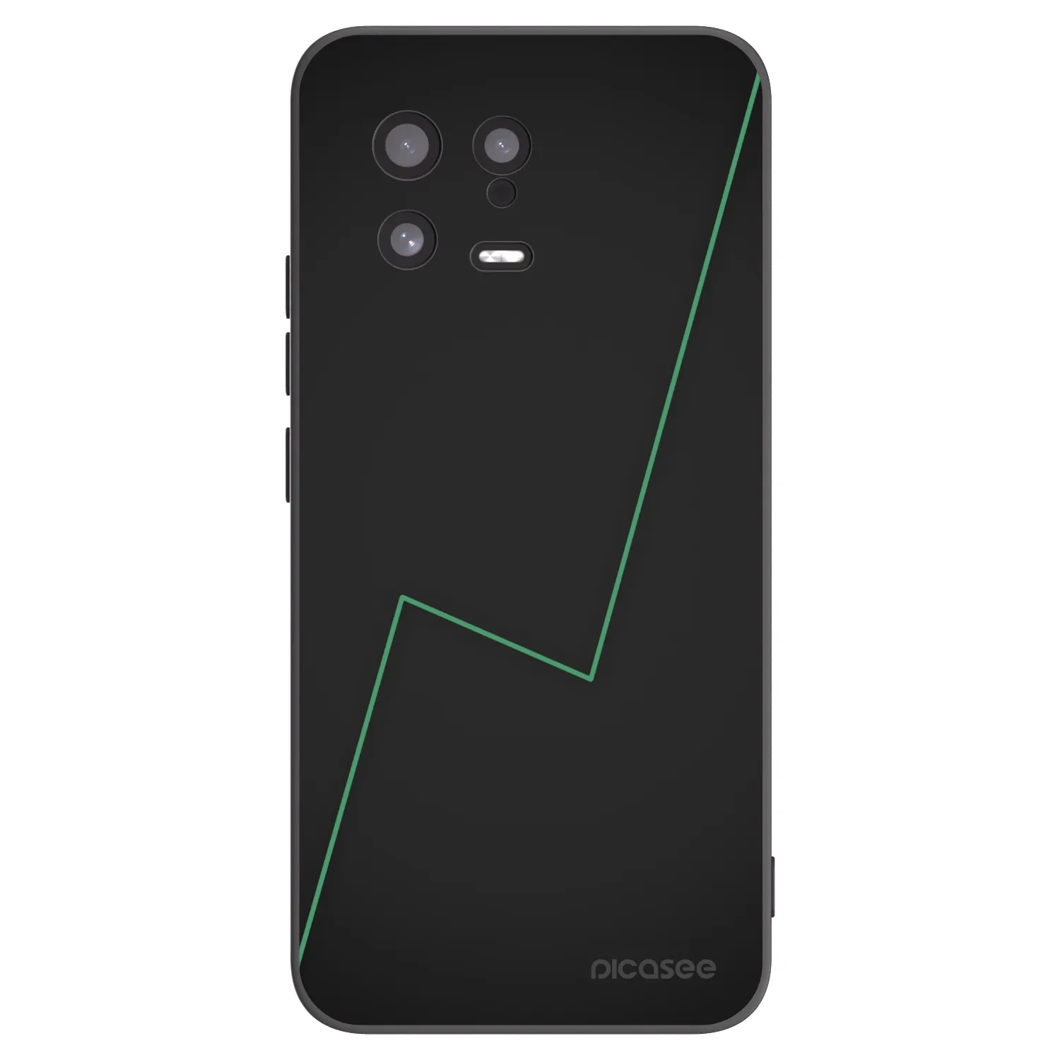 Picasee silikonski črni ovitek za Xiaomi 13 - Consistency