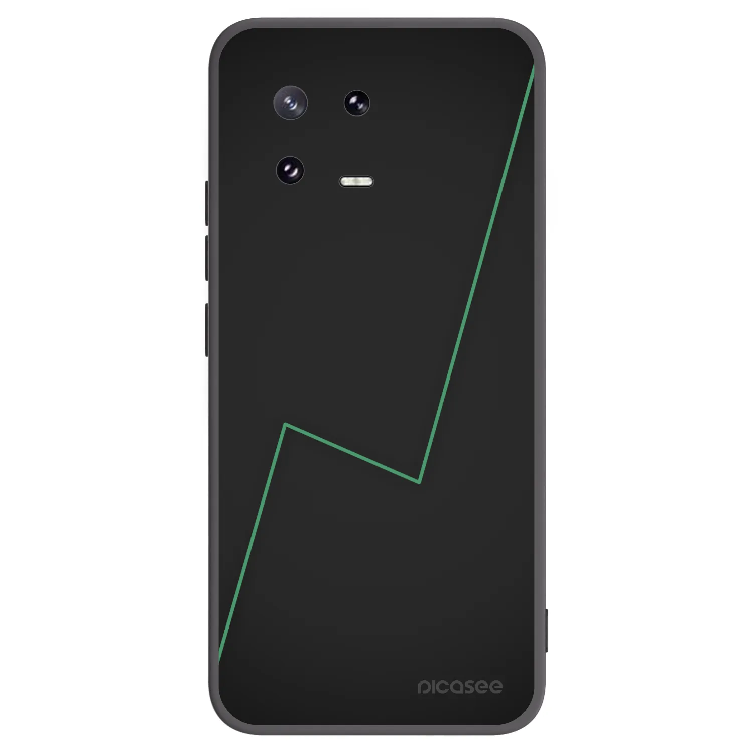 Picasee silikonski črni ovitek za Xiaomi 13 Pro - Consistency