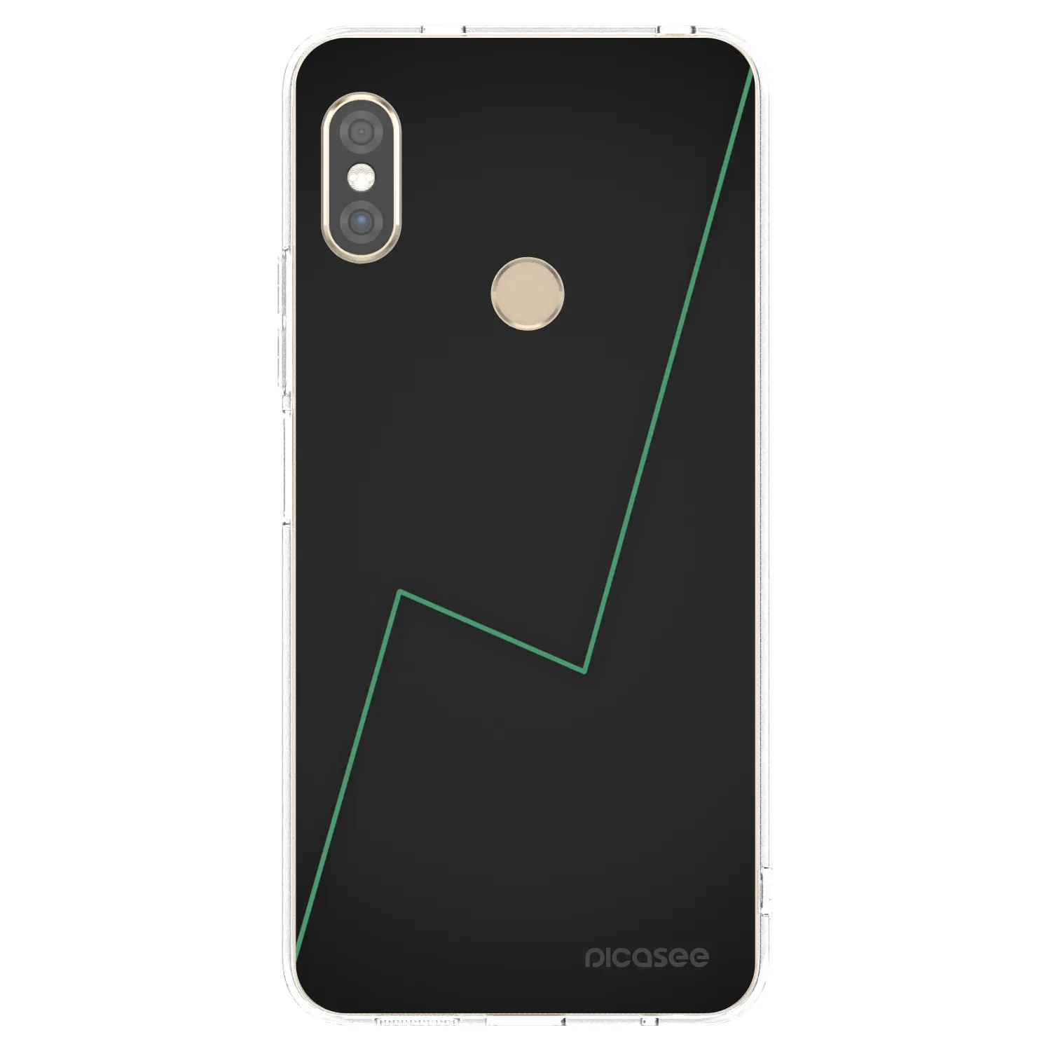 Picasee silikonski prozorni ovitek za Xiaomi Redmi Note 5 Global - Consistency