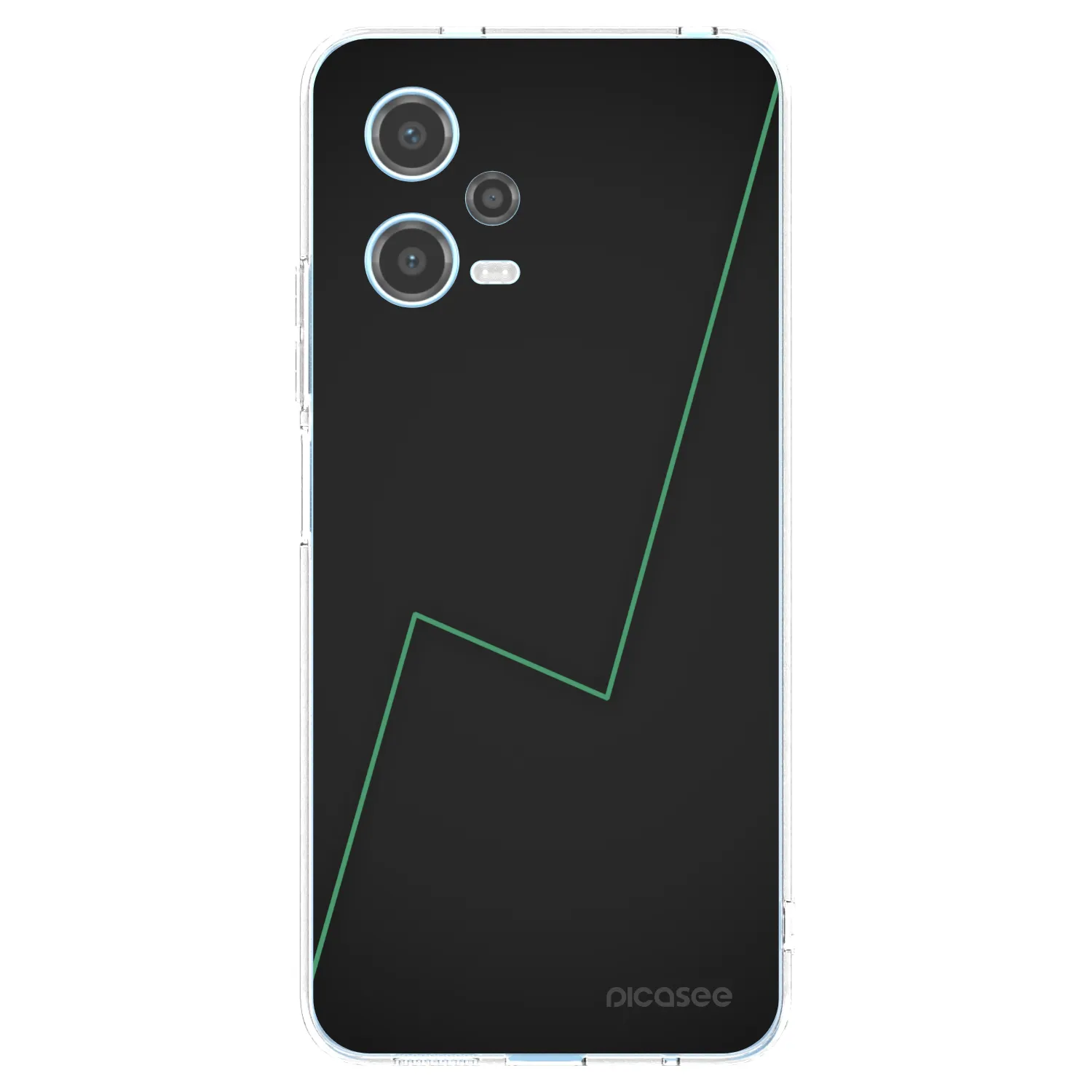 Picasee silikonski prozorni ovitek za Xiaomi Redmi Note 12 5G - Consistency