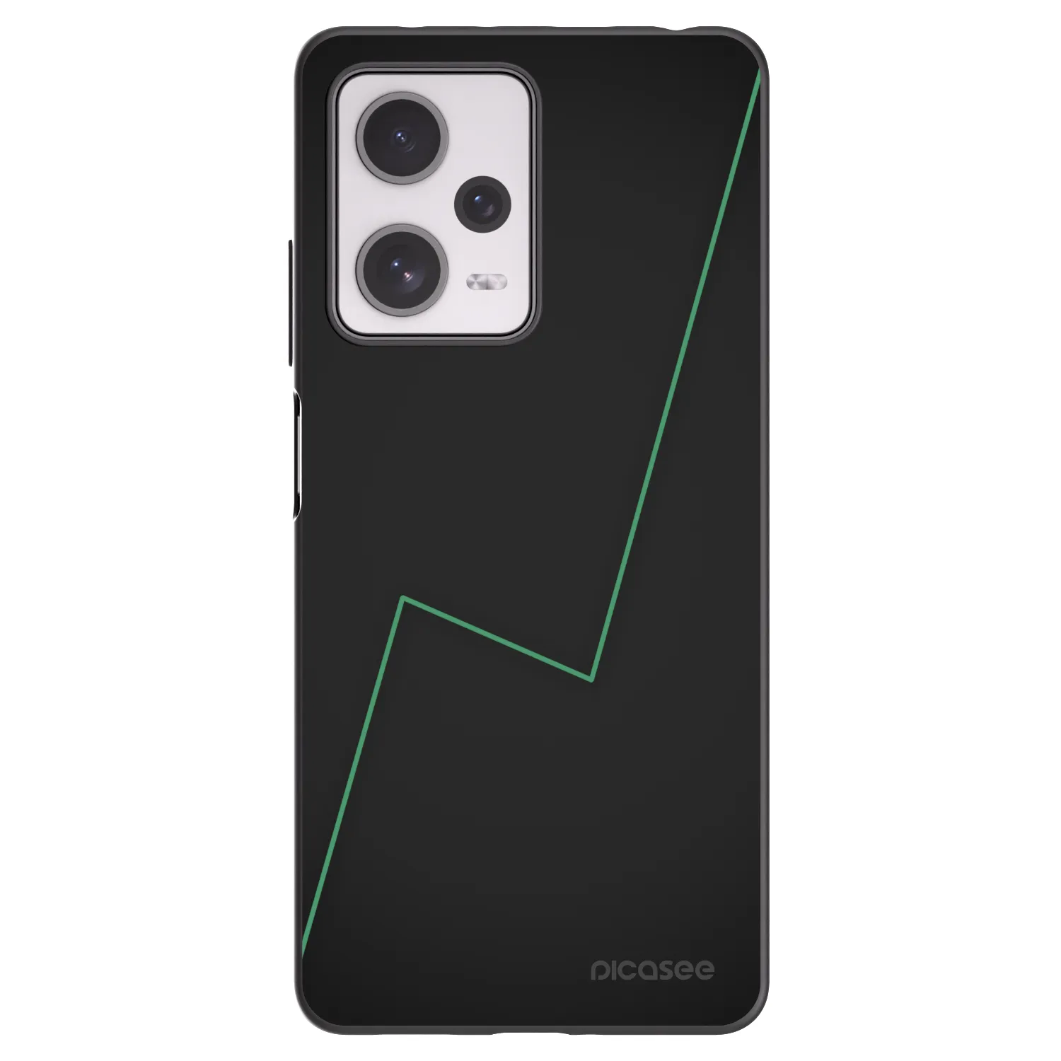 Picasee silikonski črni ovitek za Xiaomi Redmi Note 12 Pro+ 5G - Consistency
