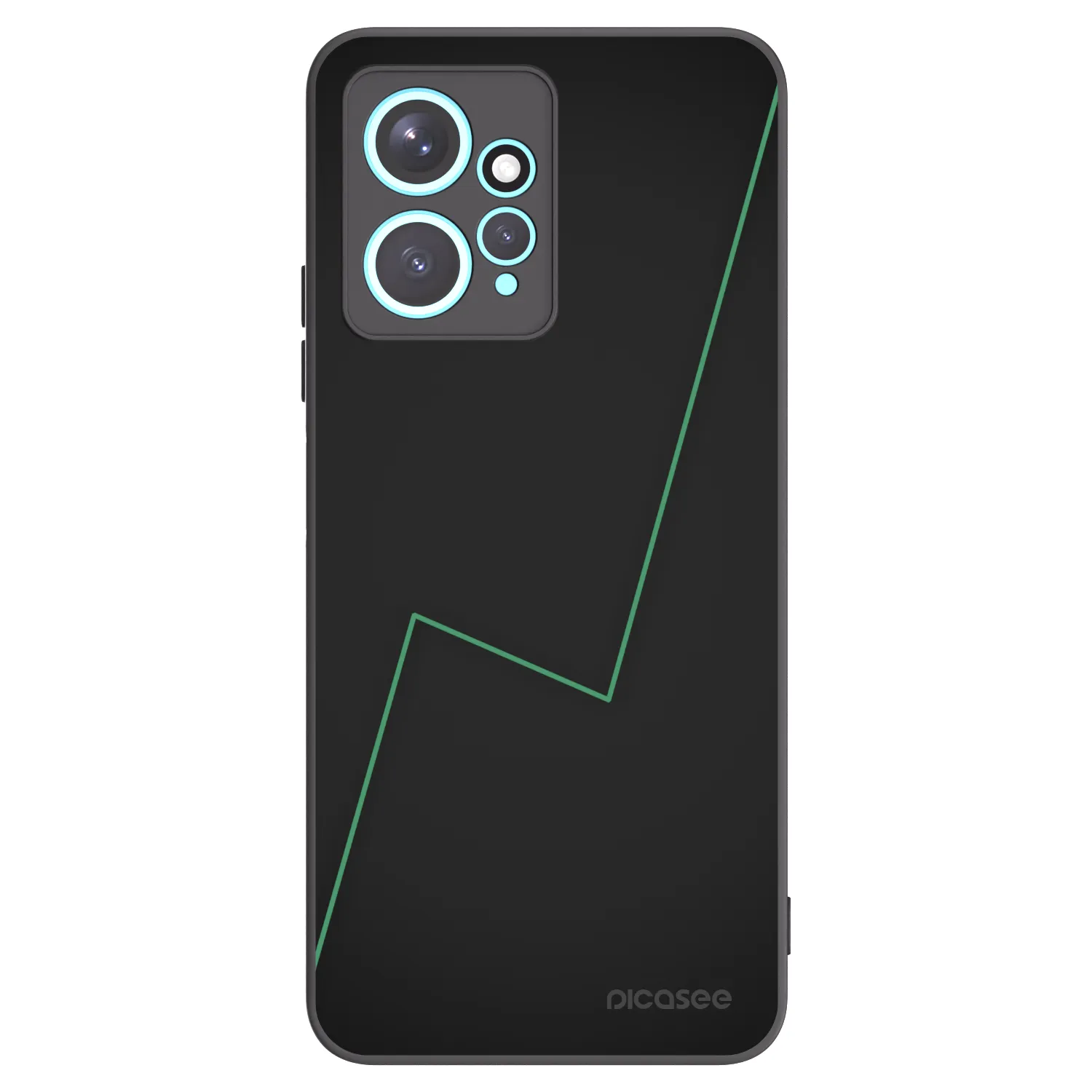 Picasee silikonski črni ovitek za Xiaomi Redmi Note 12 4G - Consistency