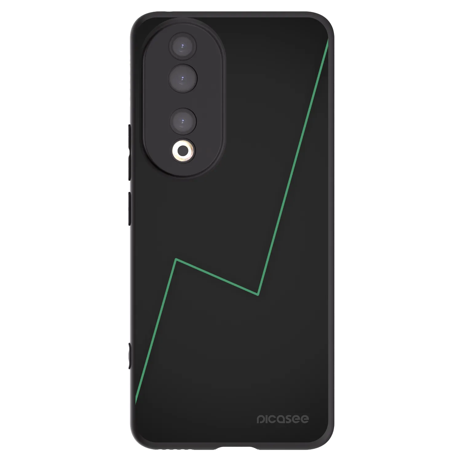 Picasee silikonski črni ovitek za Honor 90 5G - Consistency