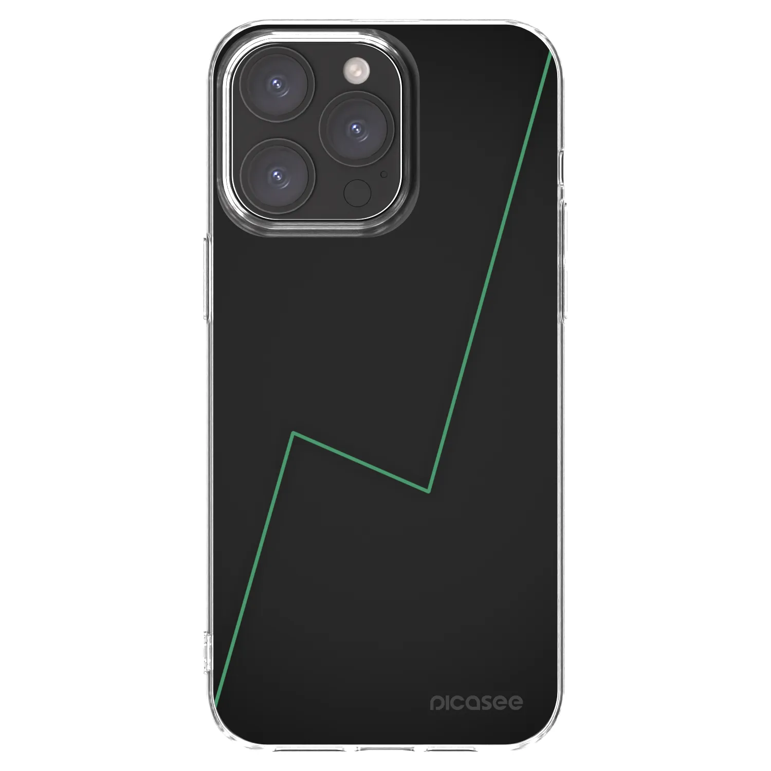 Picasee silikonski prozorni ovitek za Apple iPhone 15 Pro Max - Consistency
