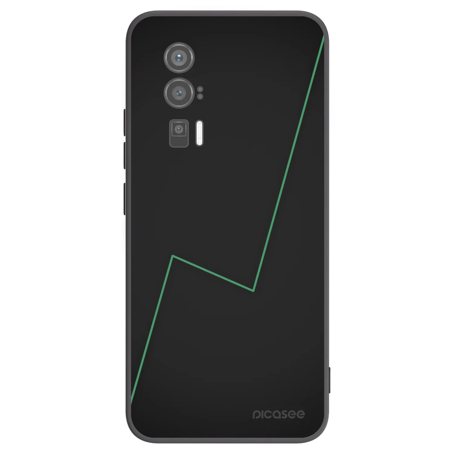 Picasee silikonski črni ovitek za Xiaomi Poco F5 Pro 5G - Consistency