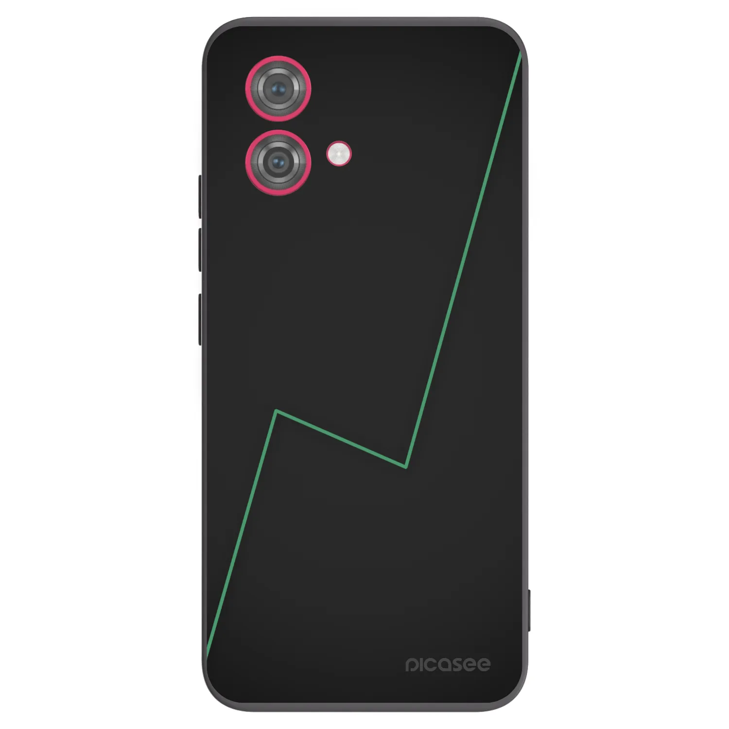 Picasee silikonski črni ovitek za Motorola Moto G84 5G - Consistency