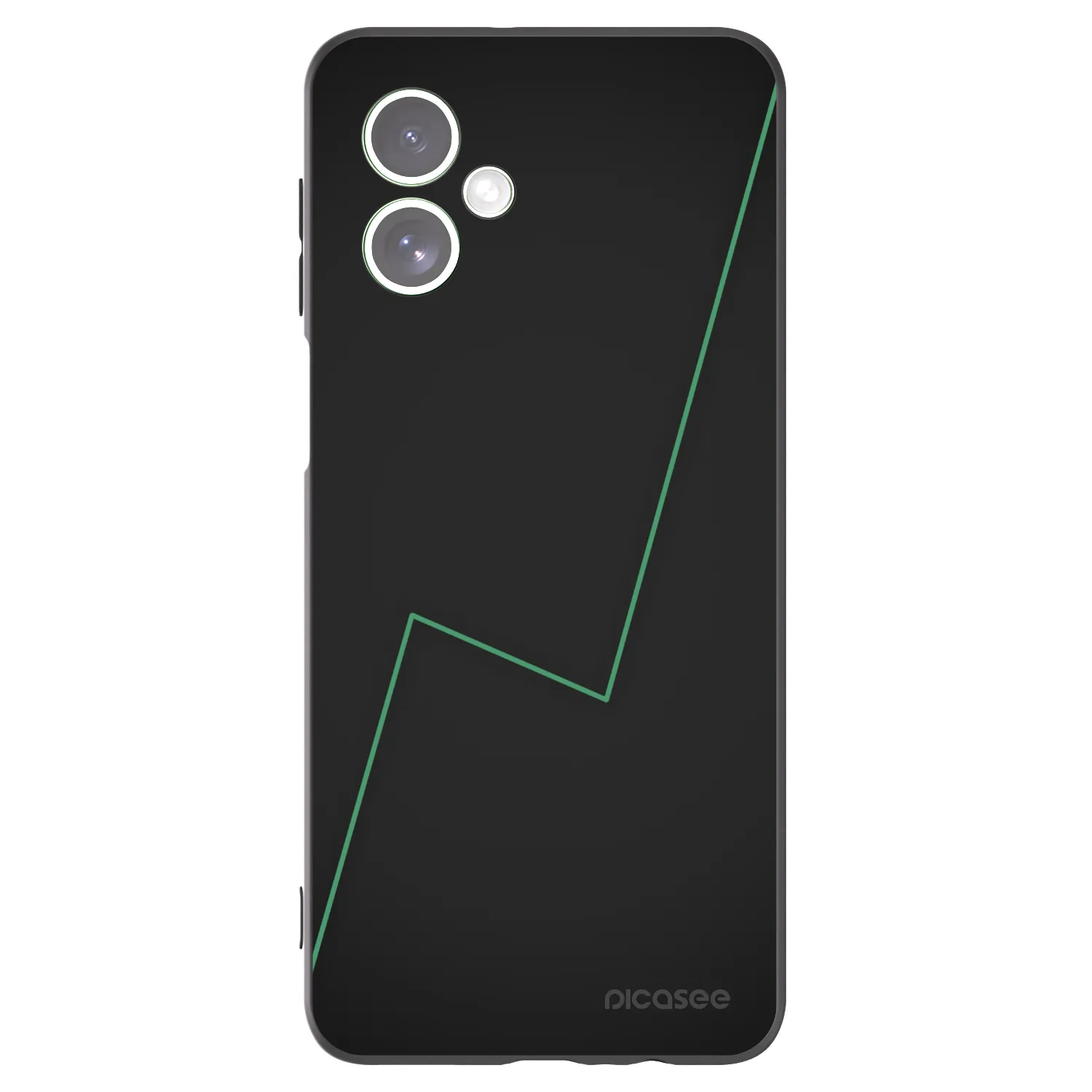 Picasee silikonski črni ovitek za Motorola Moto G54 5G - Consistency