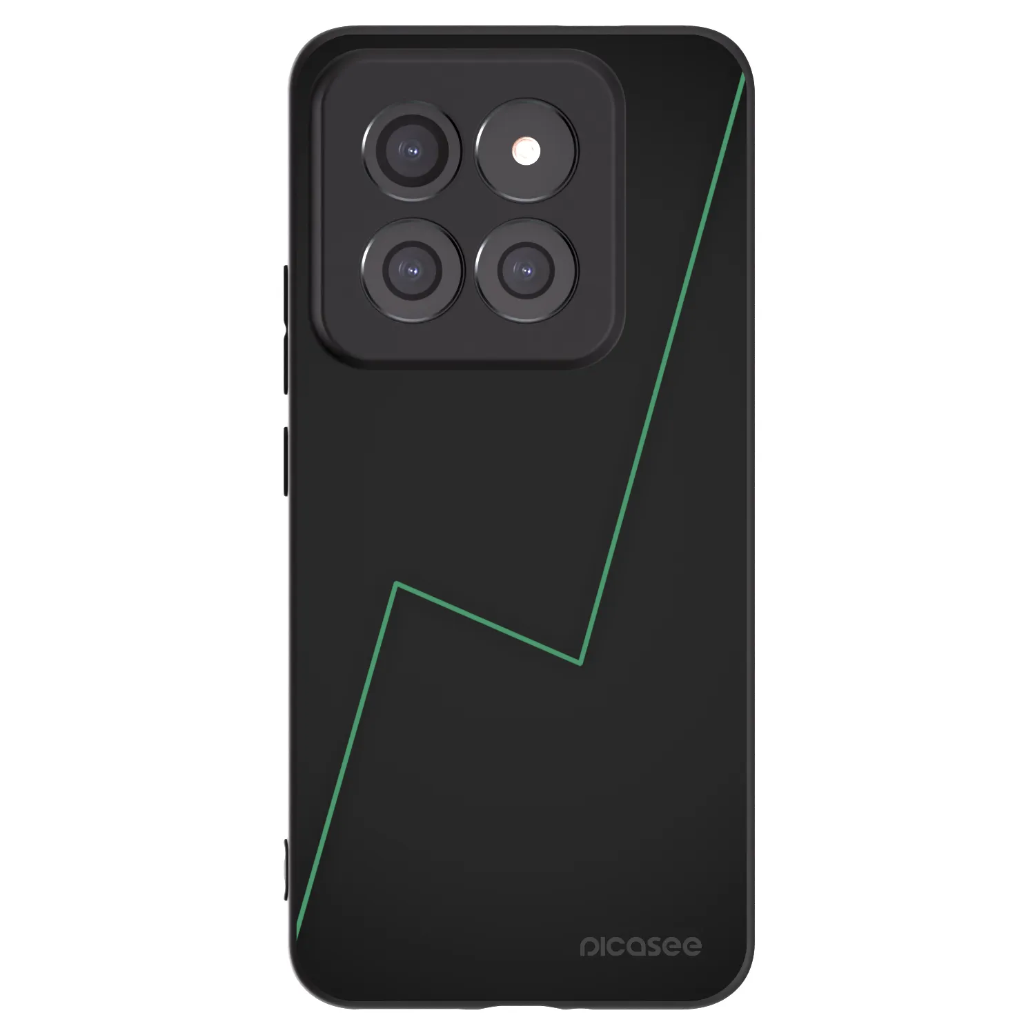 Picasee silikonski črni ovitek za Xiaomi 14 Pro - Consistency