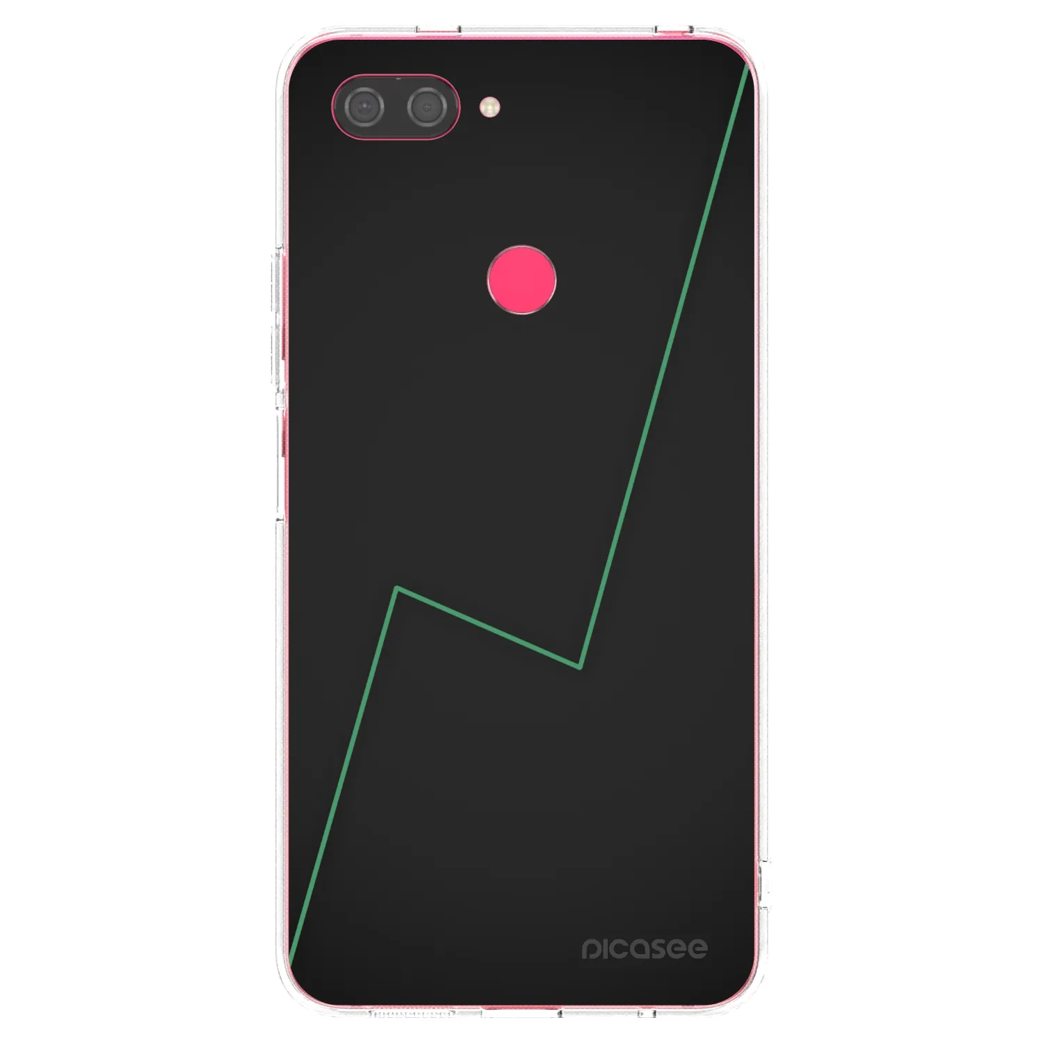 Picasee silikonski prozorni ovitek za Xiaomi Mi 8 Lite - Consistency
